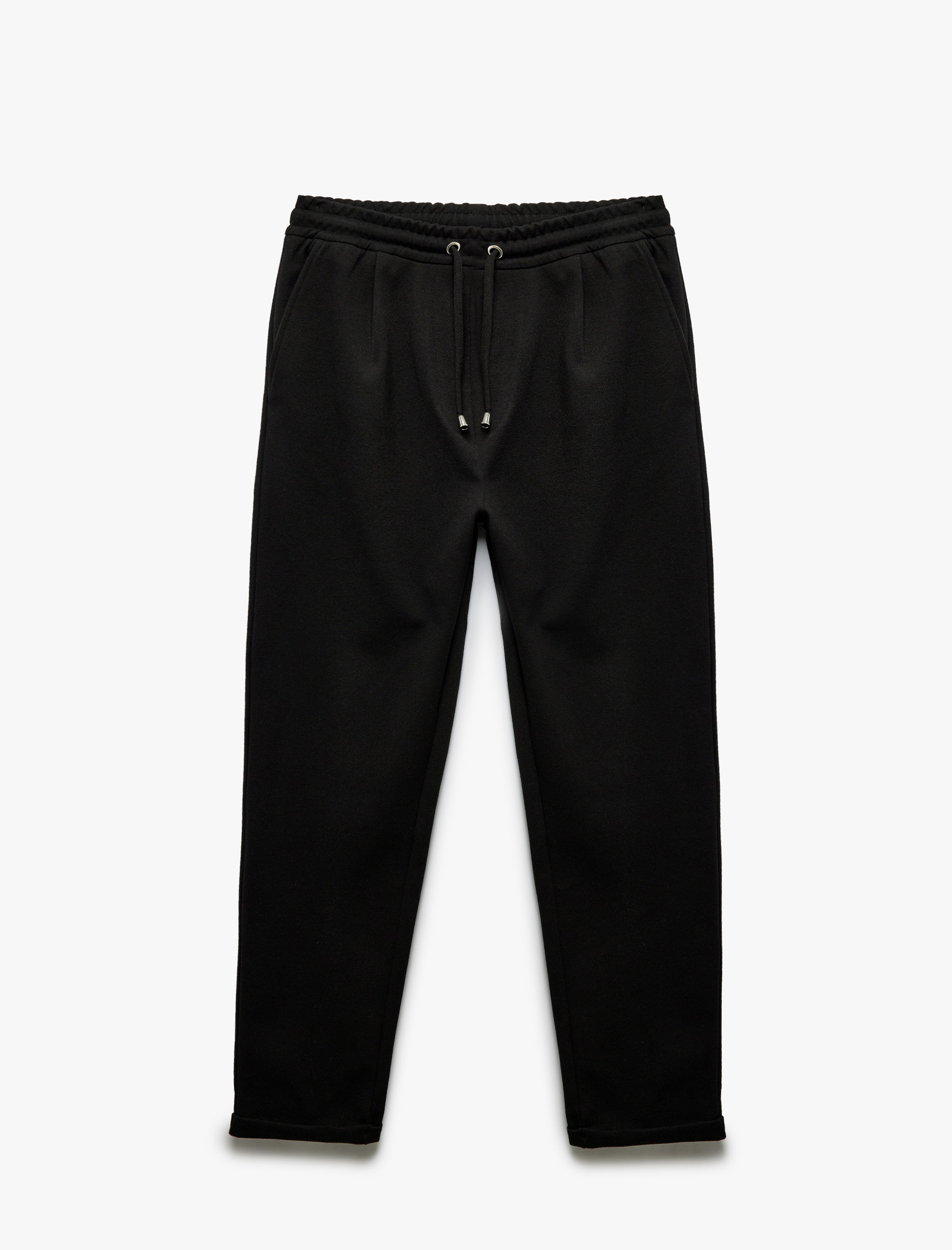   Dikiş Detaylı Pamuk Karışımlı Beli Bağcıklı Eşofman Altı