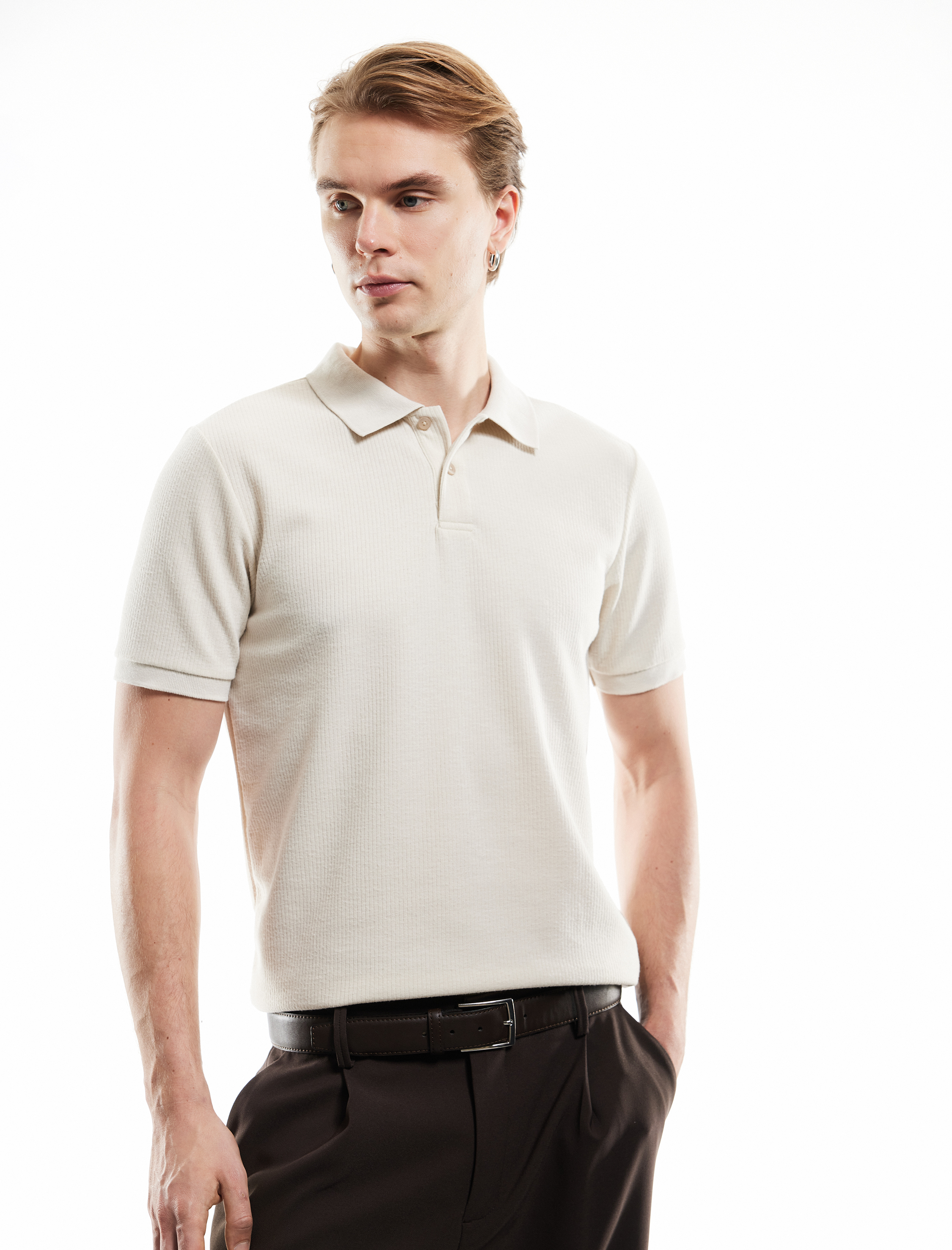   Kısa Kollu Regular Fit Polo Yaka Tişört