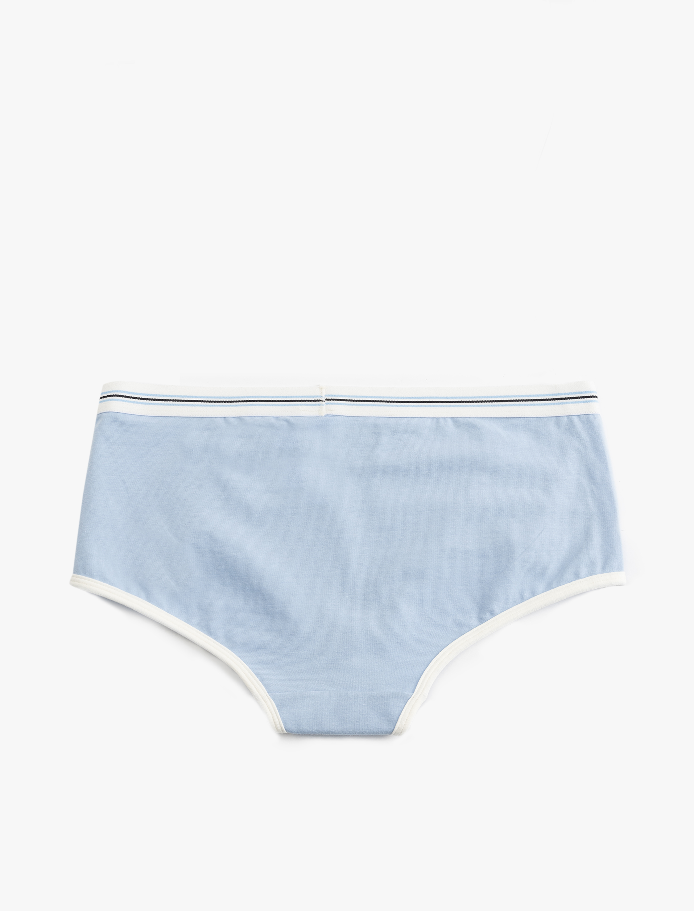   Pamuklu Ekstra Yüksek Bel Baskılı Hipster Kadın Külot