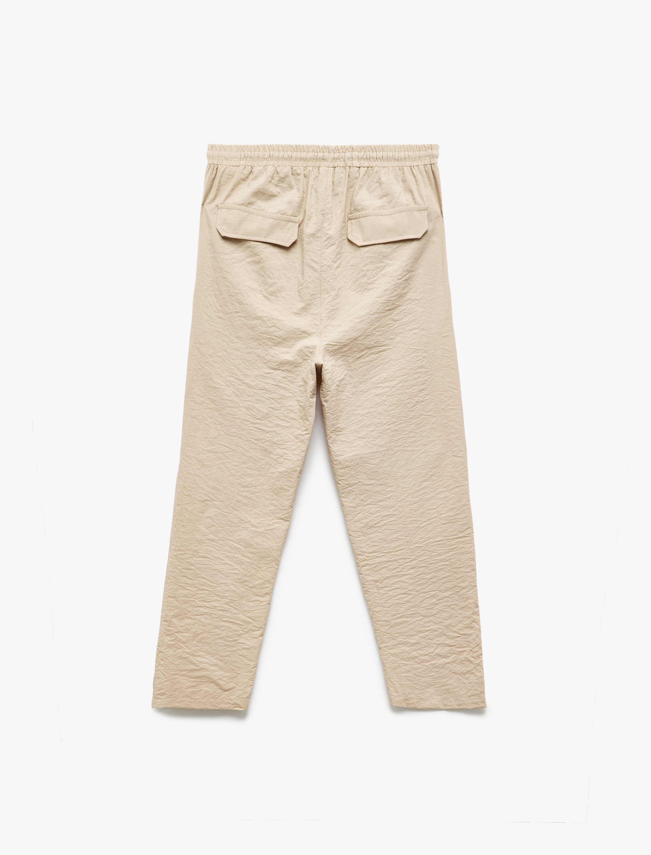   Beli Bağlamalı Cepli Balon Form Pantolon