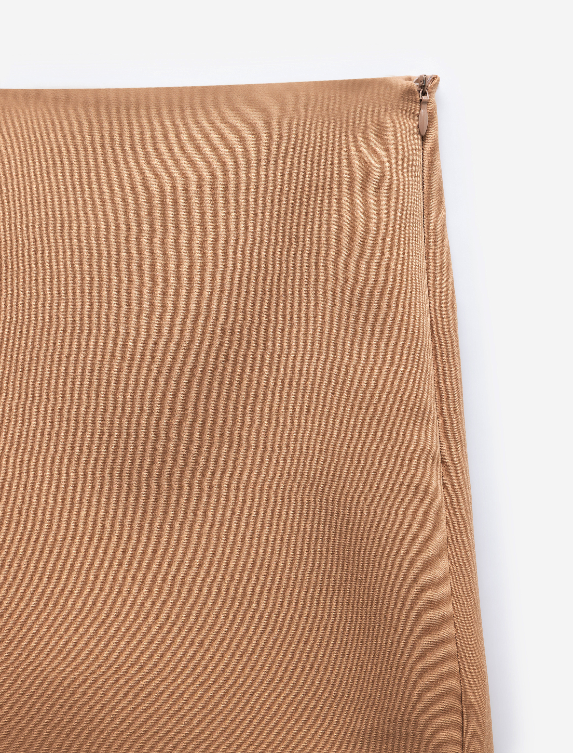   Regular Fit Tek Cep Detaylı Mini Şort Etek