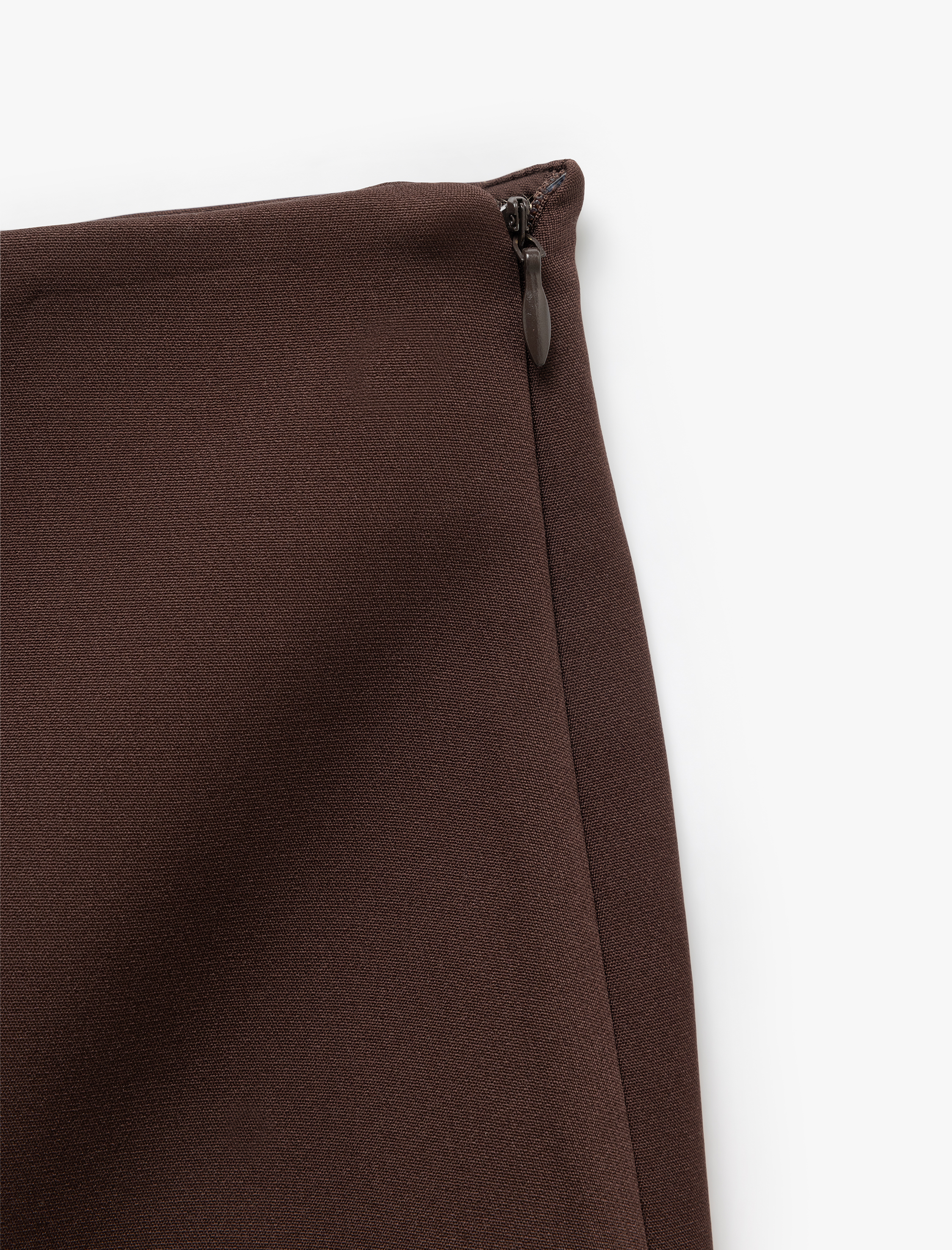   Regular Fit Tek Cep Detaylı Mini Şort Etek