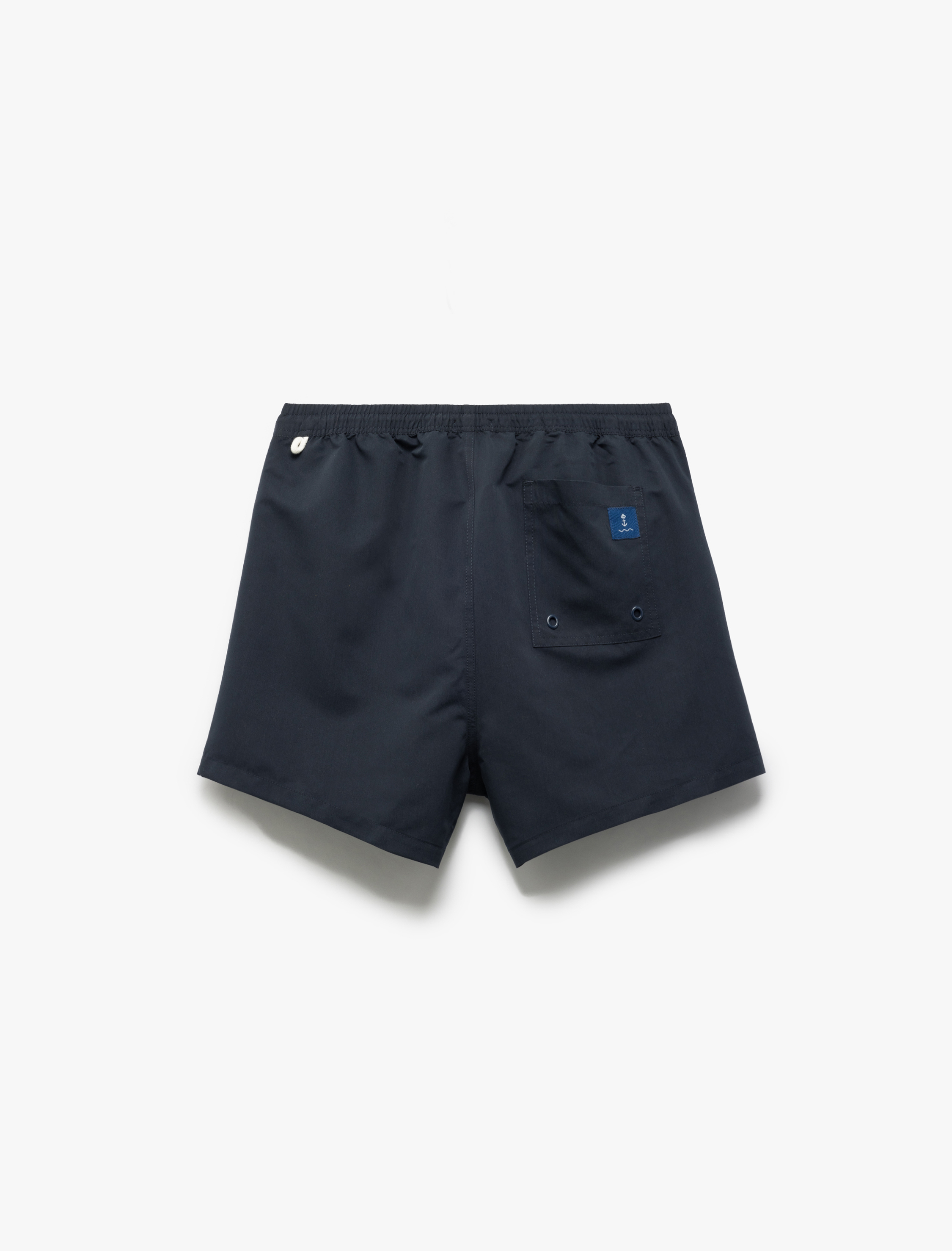   Şerit Detaylı Beli Bağcıklı Oversize Deniz Şortu