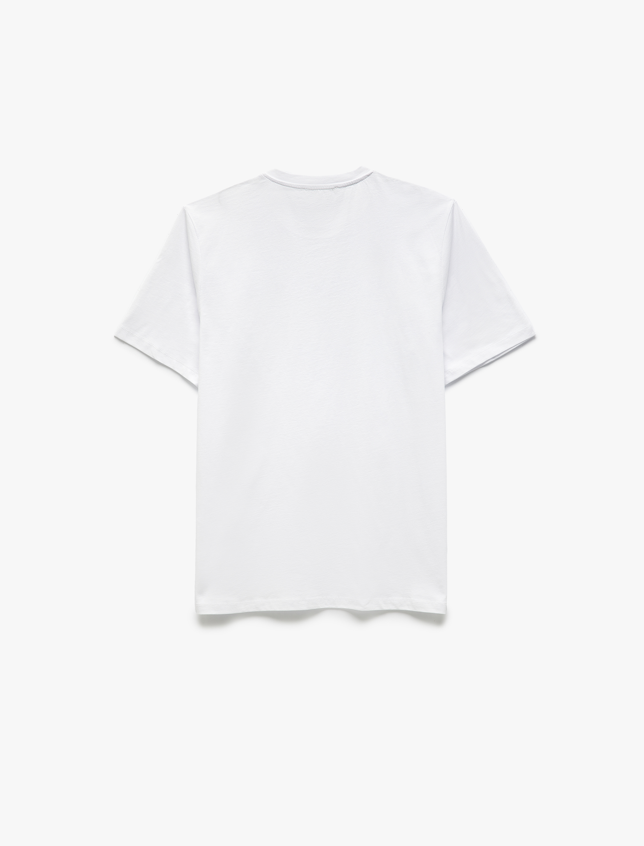   Kısa Kollu Regular Fit Bisiklet Yaka Pamuklu 3'lü Basic Tişört Seti