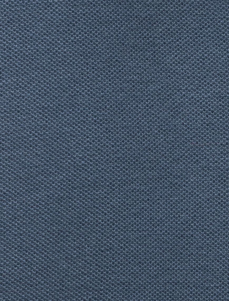   Pamuklu Pike Kumaş Kısa Kollu Regular Fit V Yaka Polo Tişört