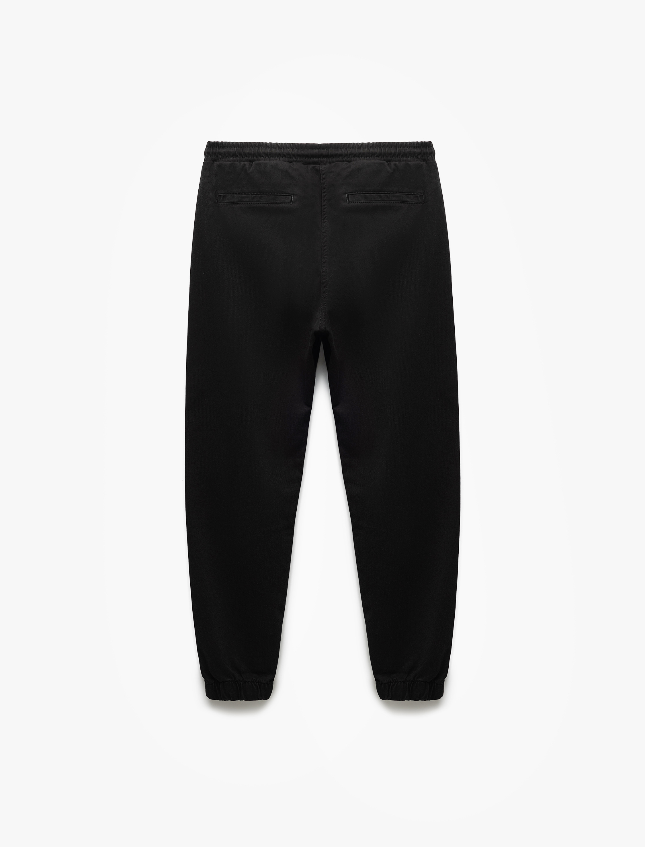   Beli Bağcıklı Chino Cepli Pamuklu Jogger Pantolon