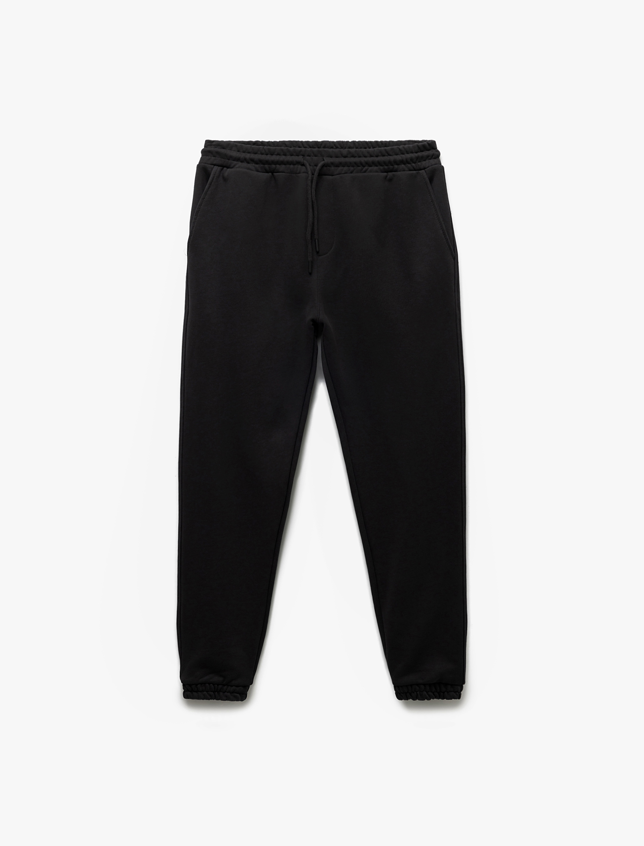   Beli Bağcıklı Chino Cepli Pamuklu Jogger Pantolon