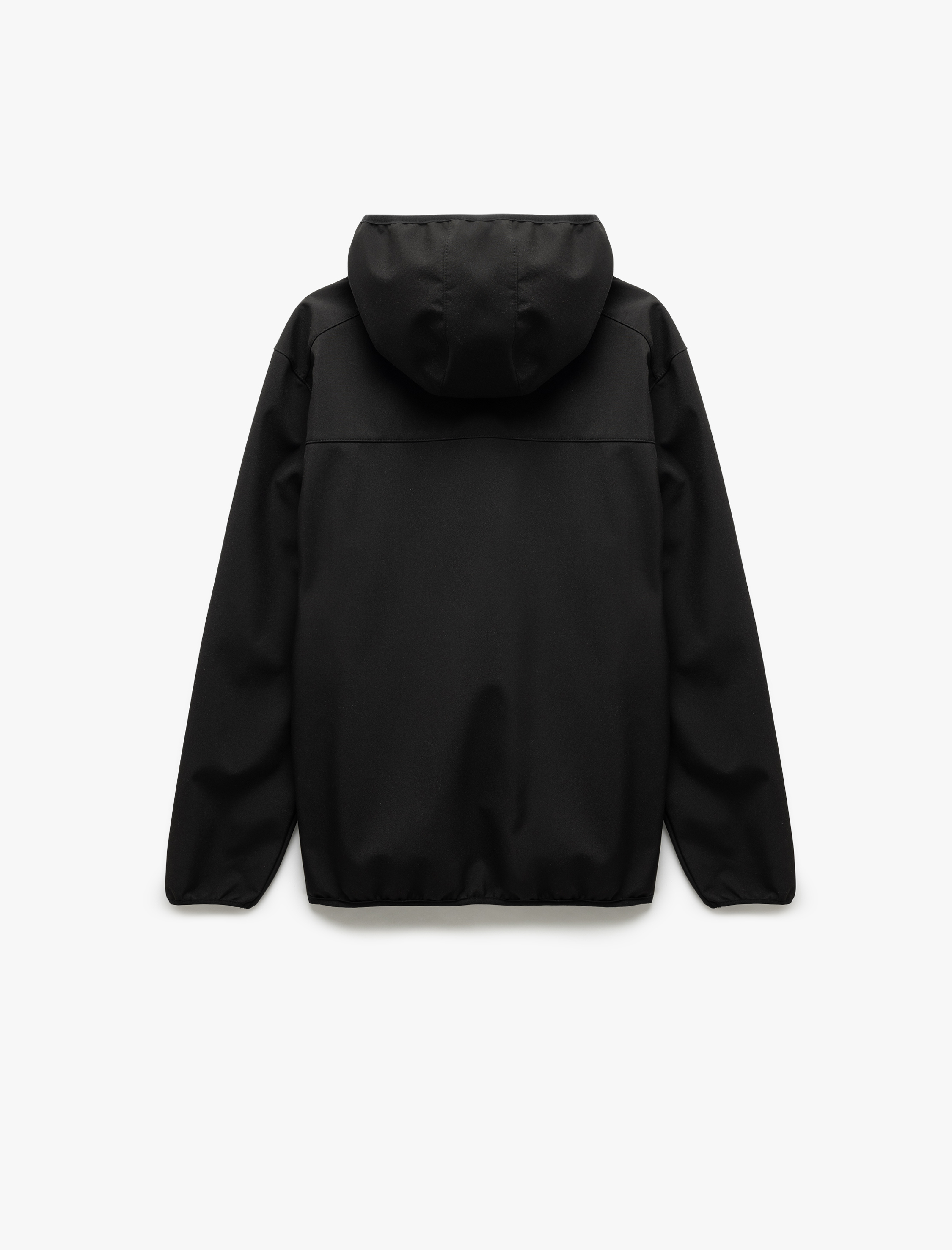   Fermuarlı Cepli Uzun Kollu Slim Fit Kapşonlu Mevsimlik Ceket