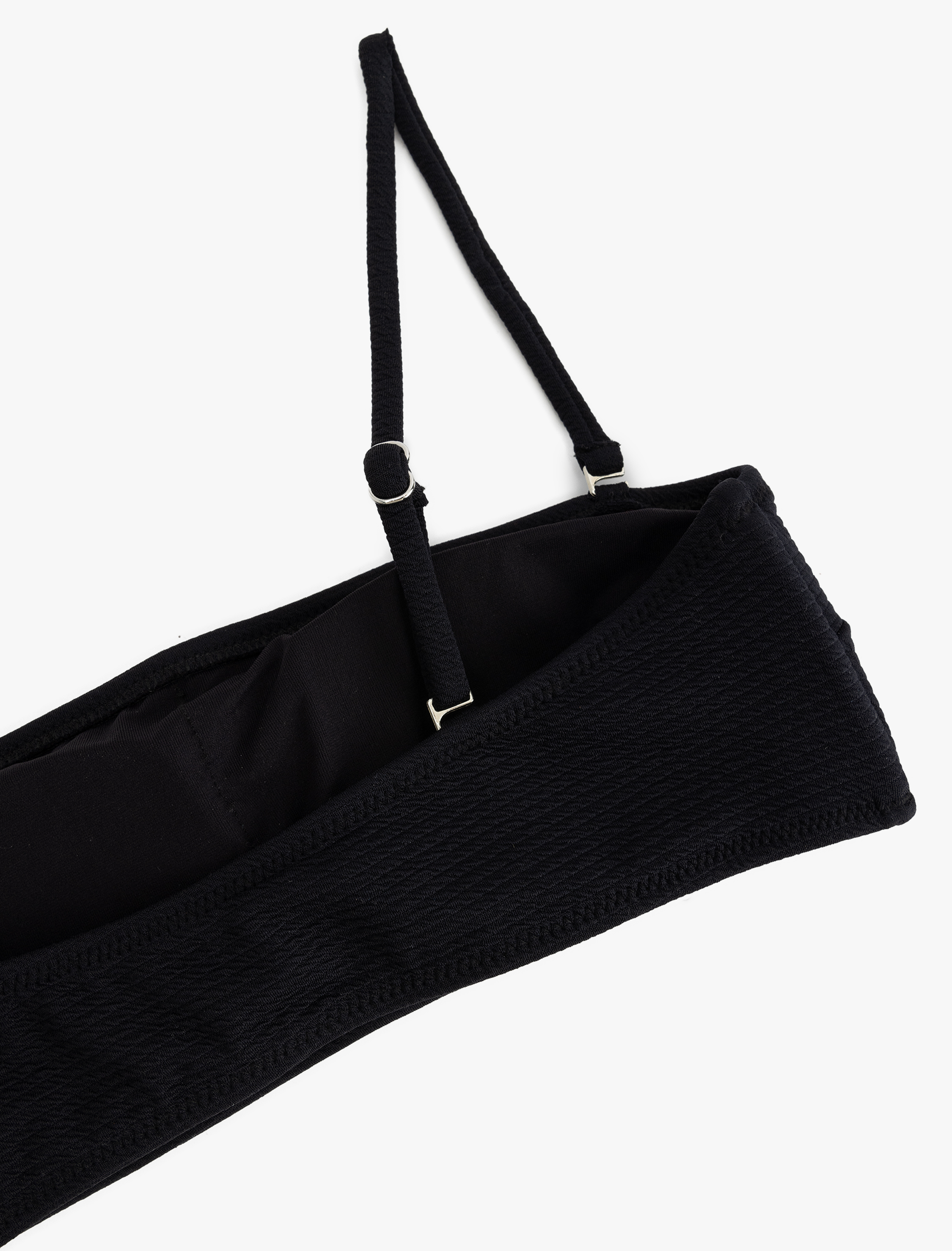   Hafif Dolgulu Straplez Bikini Üstü