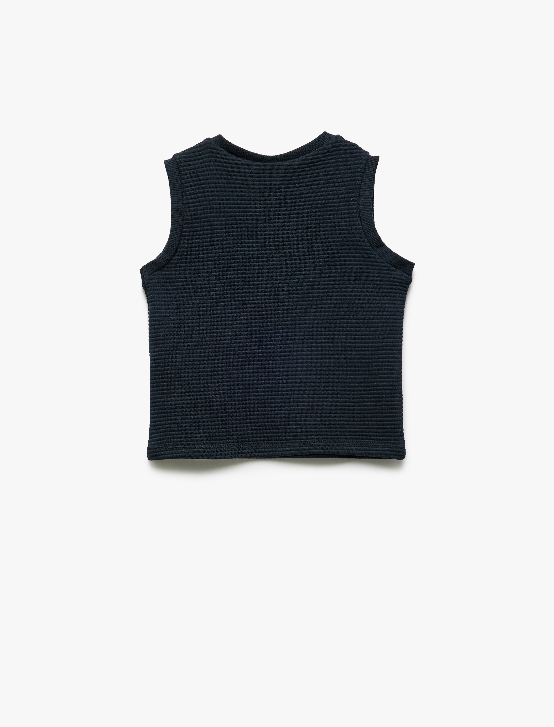  Erkek Bebek Pamuklu Bisiklet Yaka Basic Atlet