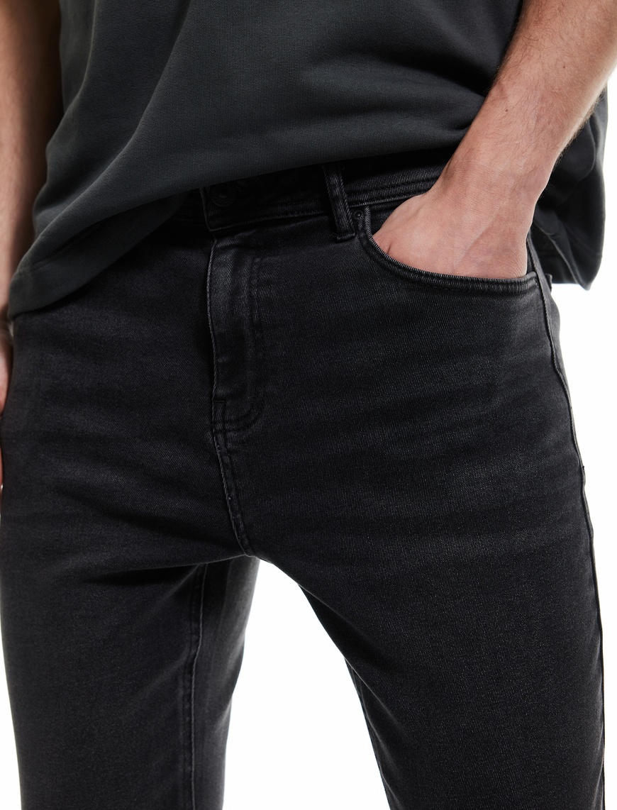   Normal Bel Super Skinny Jean Pantolon - Justin Jean