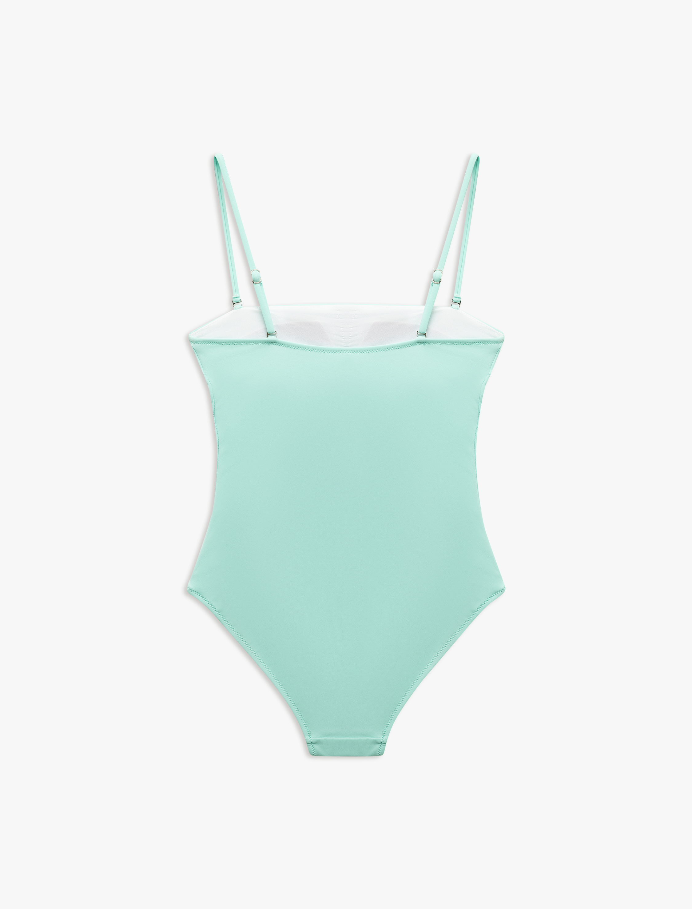   Çıkarılabilir İnce Askı Detaylı Straplez Mayo