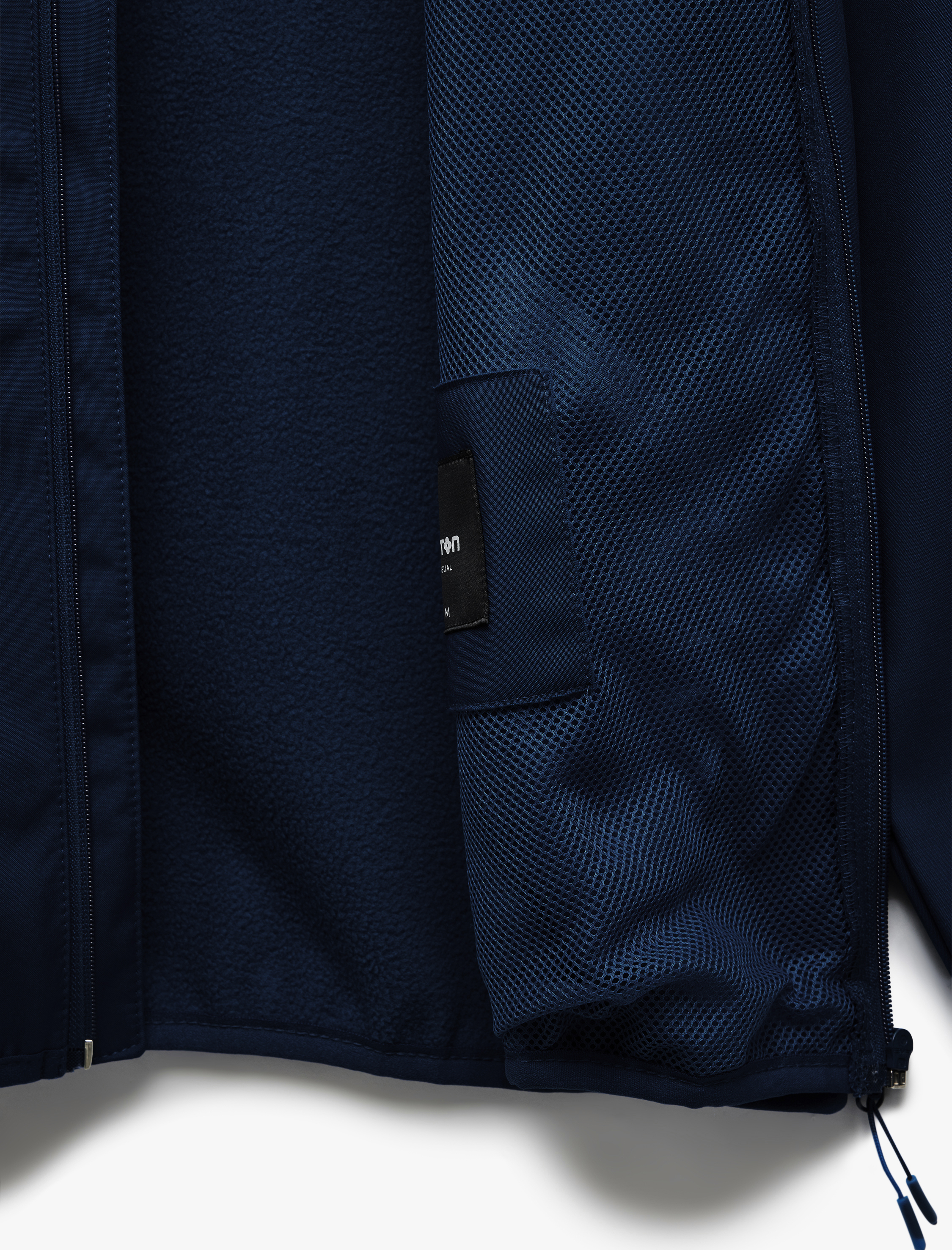   Fermuarlı Cepli Uzun Kollu Slim Fit Kapşonlu Mevsimlik Ceket