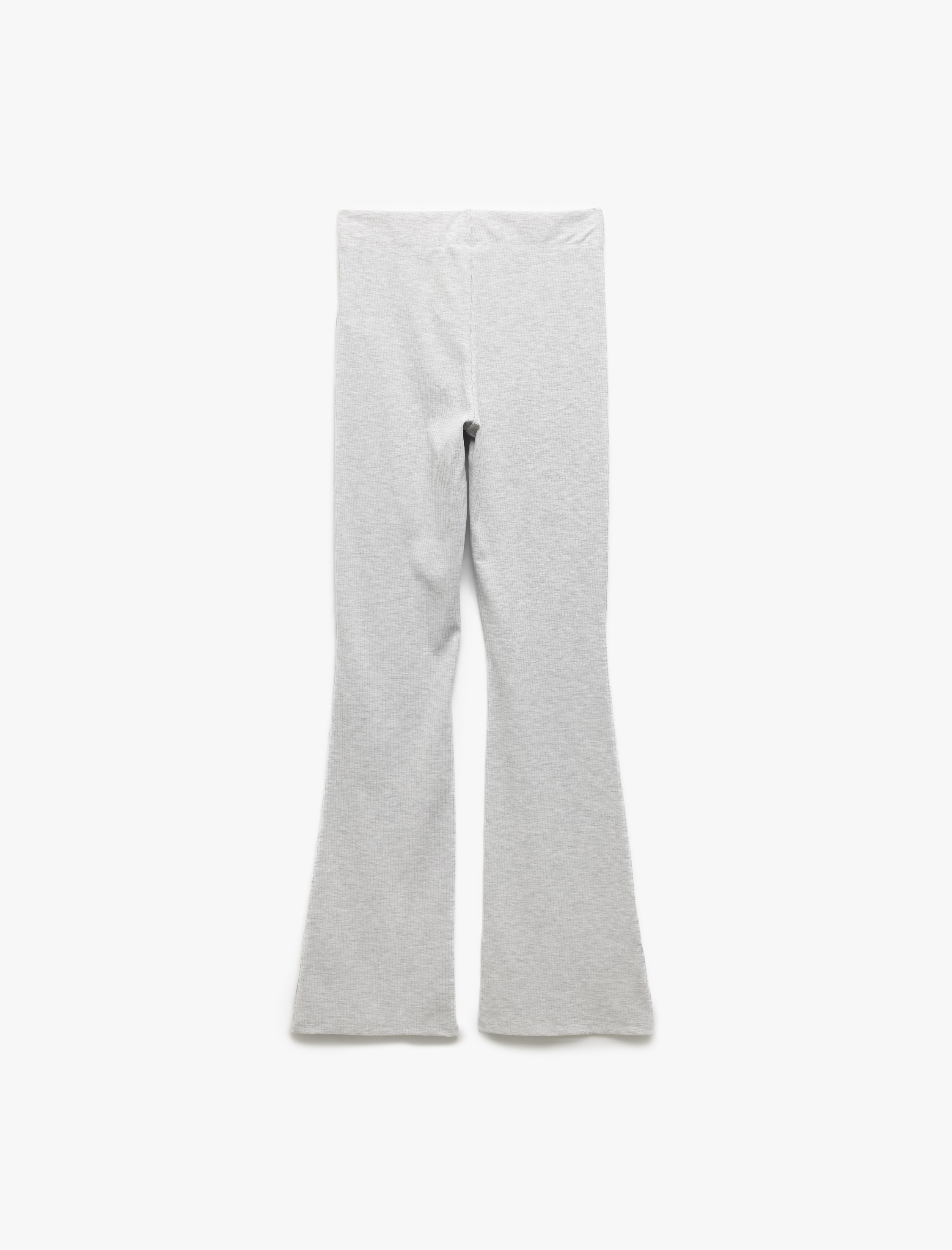 Rahat Kalıp Yumuşak Dokulu İşleme Detaylı Fitilli Pijama Altı