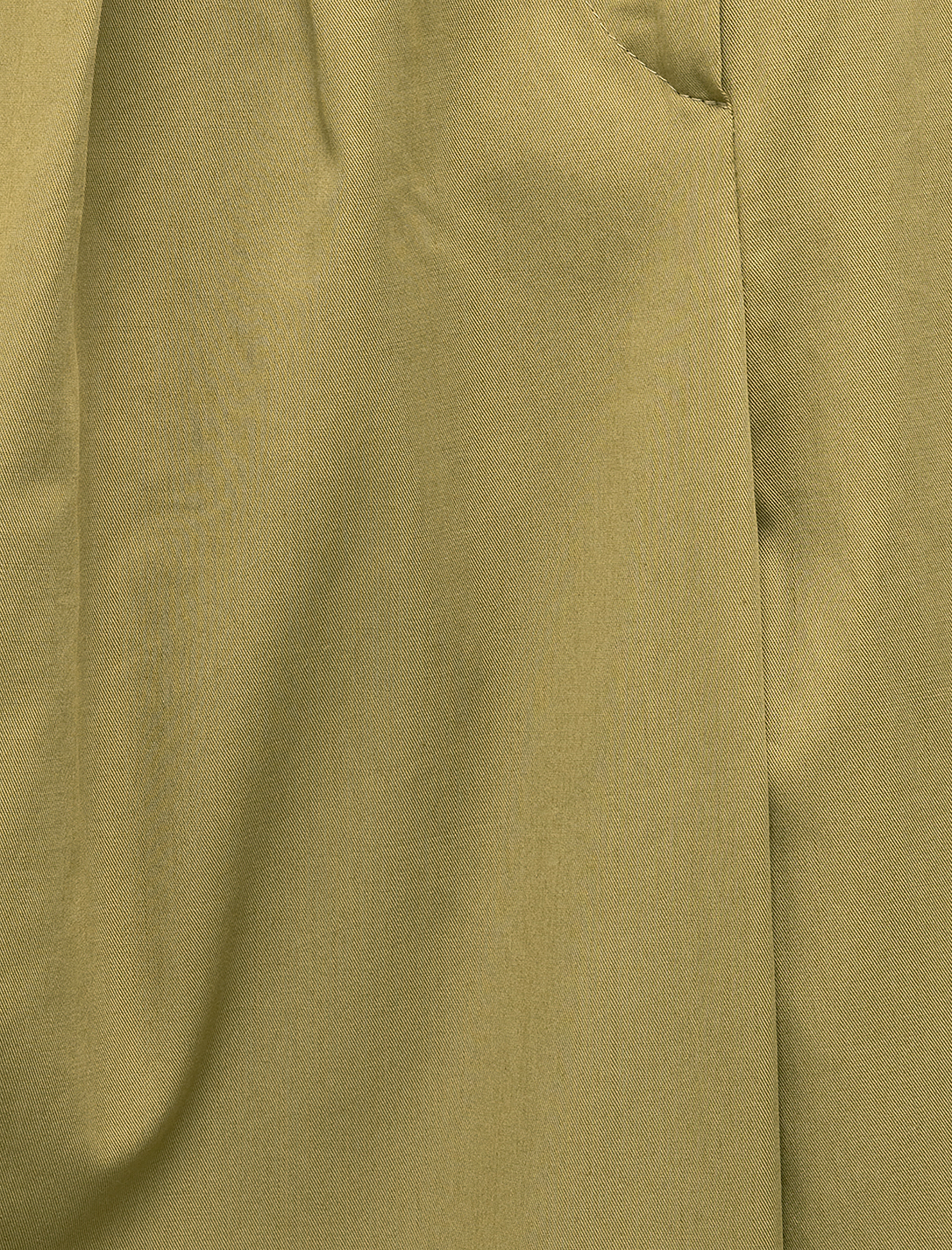 Cepli Pileli Pamuklu Havuç Kesim Poplin Kumaş Pantolon