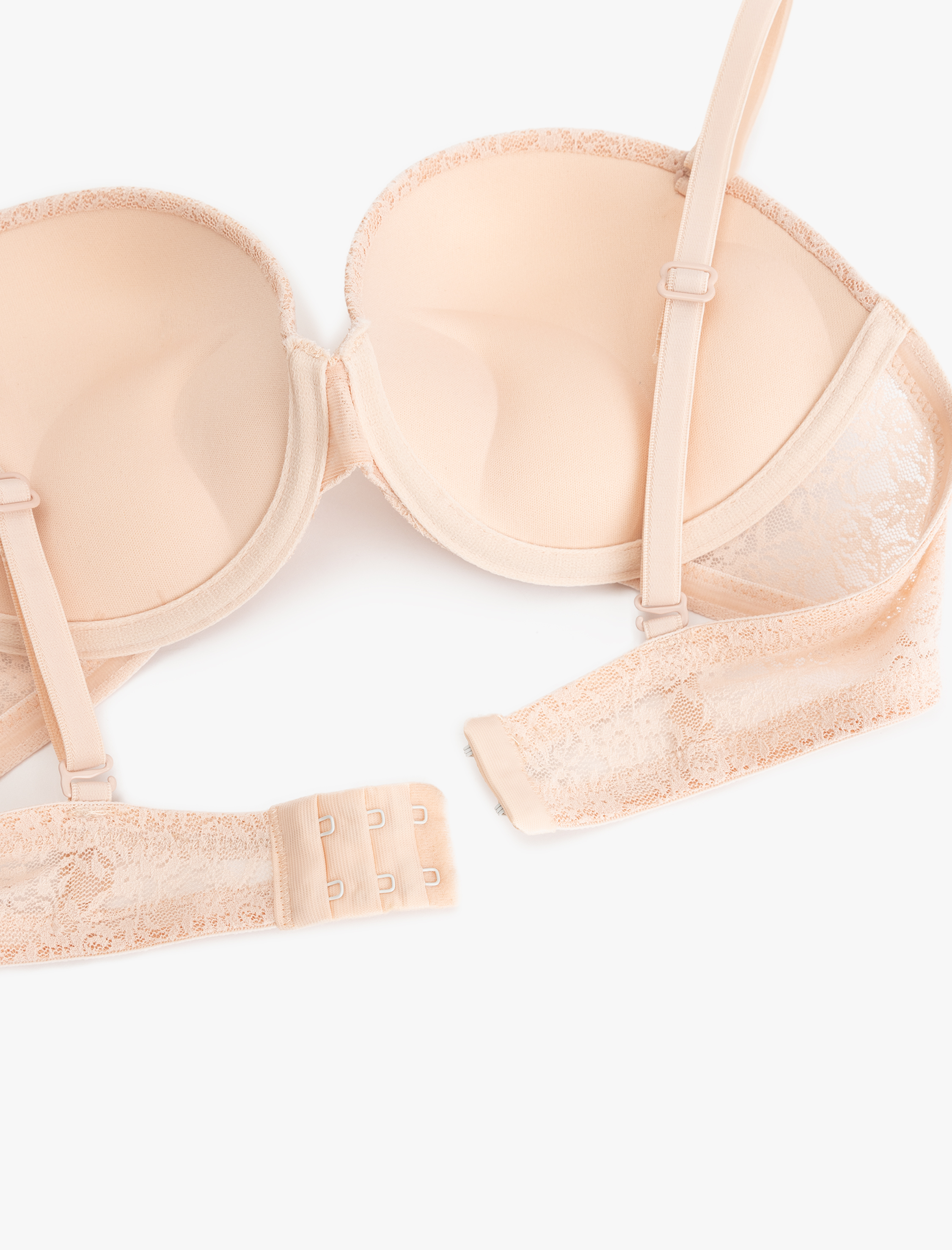   Dantelli Destekli Ekstra Dolgulu Sütyen