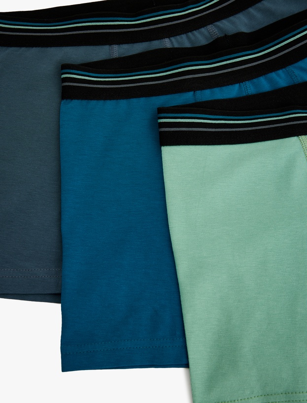Pamuklu Oversize Erkek 3'lü Boxer Seti_5