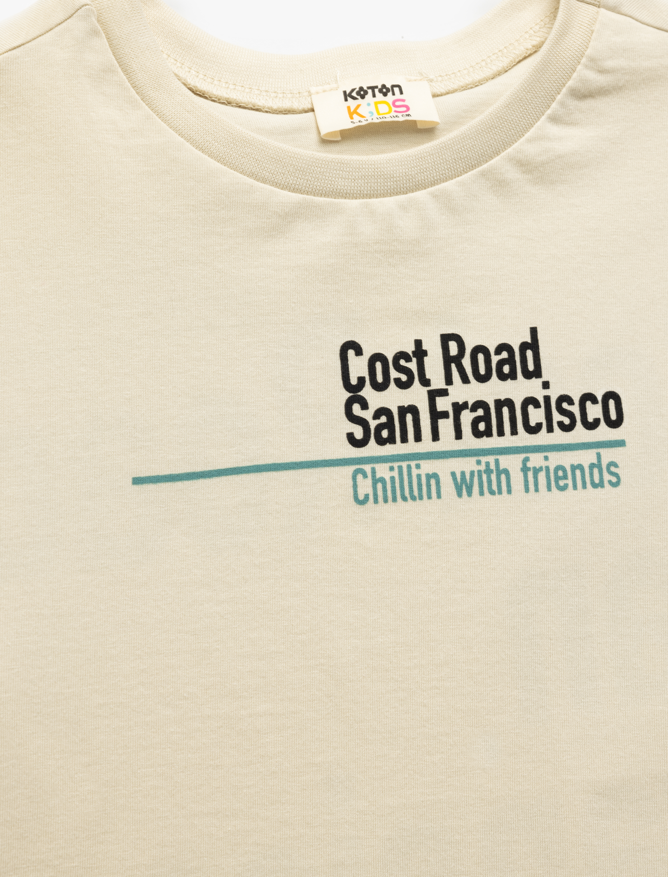  Erkek Çocuk Pamuklu Bisiklet Yaka  Baskılı Kısa Kollu Tişört