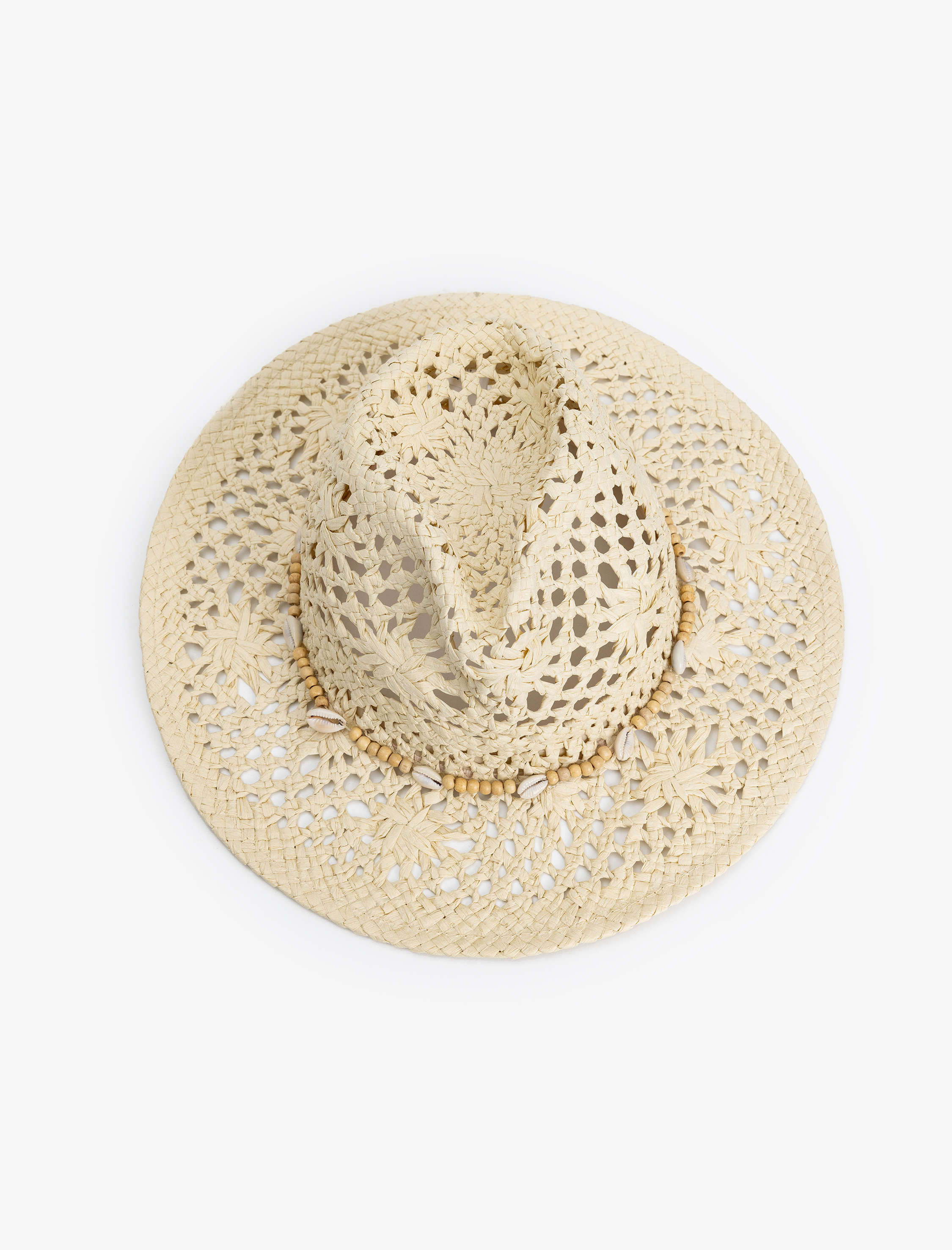  Kadın Hasır Fötr Şapka