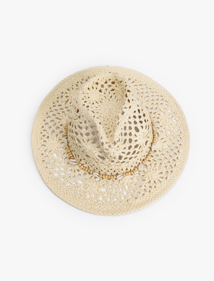 Kadın Hasır Fötr Şapka