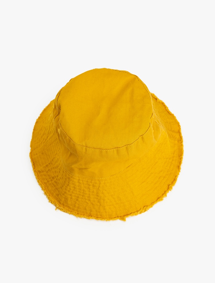 Kadın Pamuklu Bucket Şapka