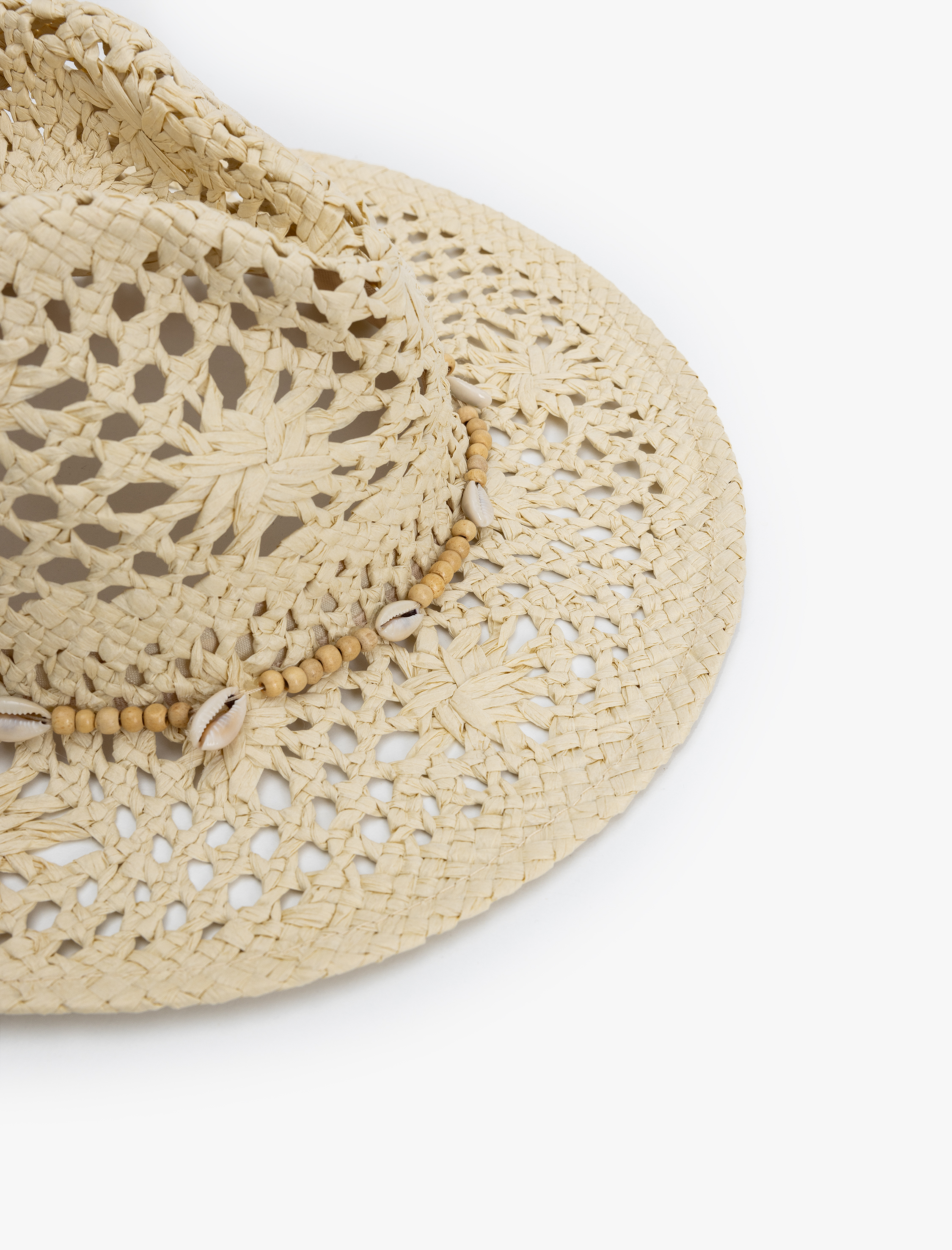  Kadın Hasır Fötr Şapka