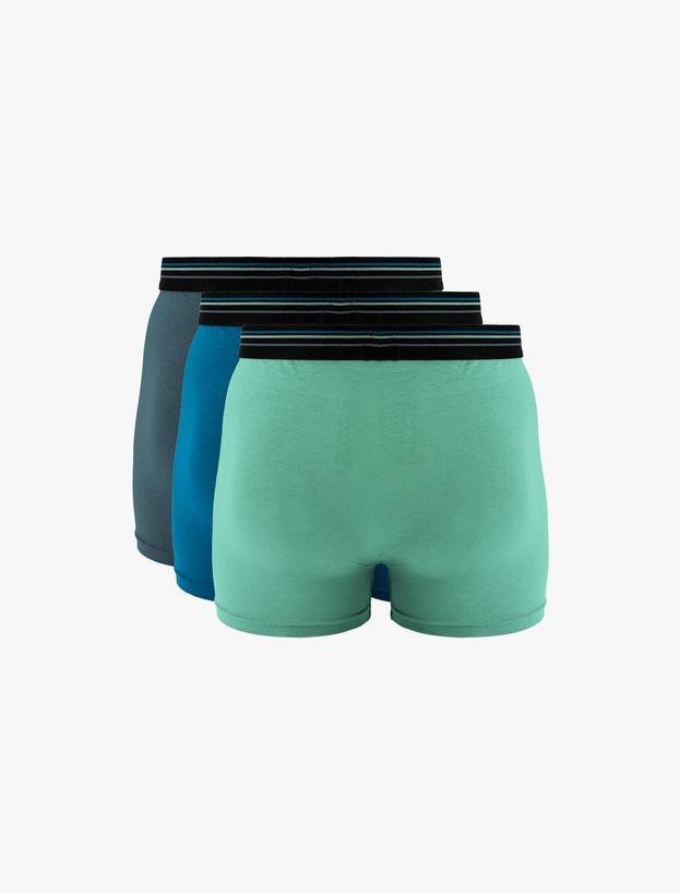 Pamuklu Oversize Erkek 3'lü Boxer Seti_1