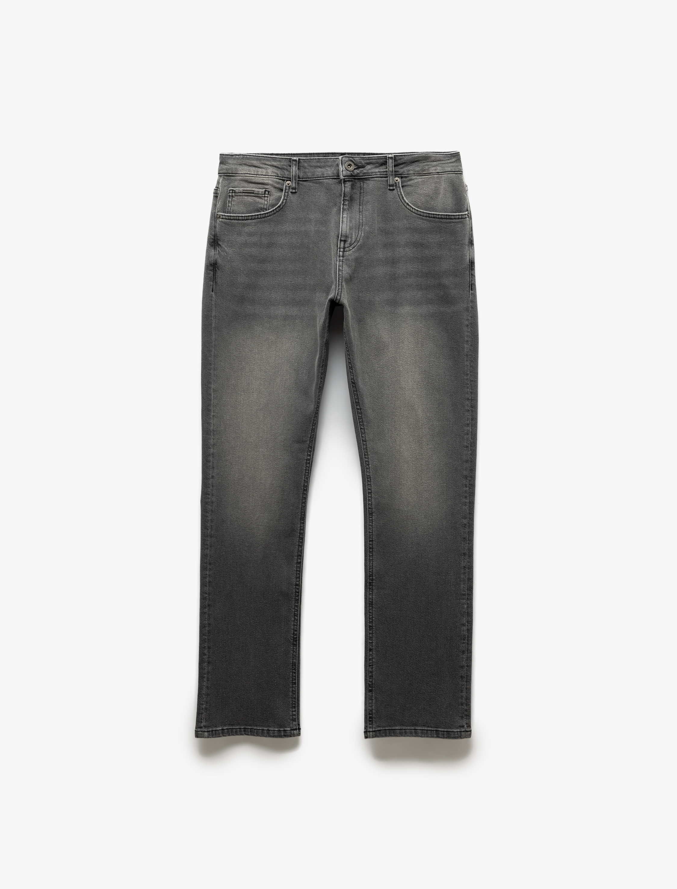   Normal Bel Pamuklu Straight Fit Jean Pantolon - Mark Jean