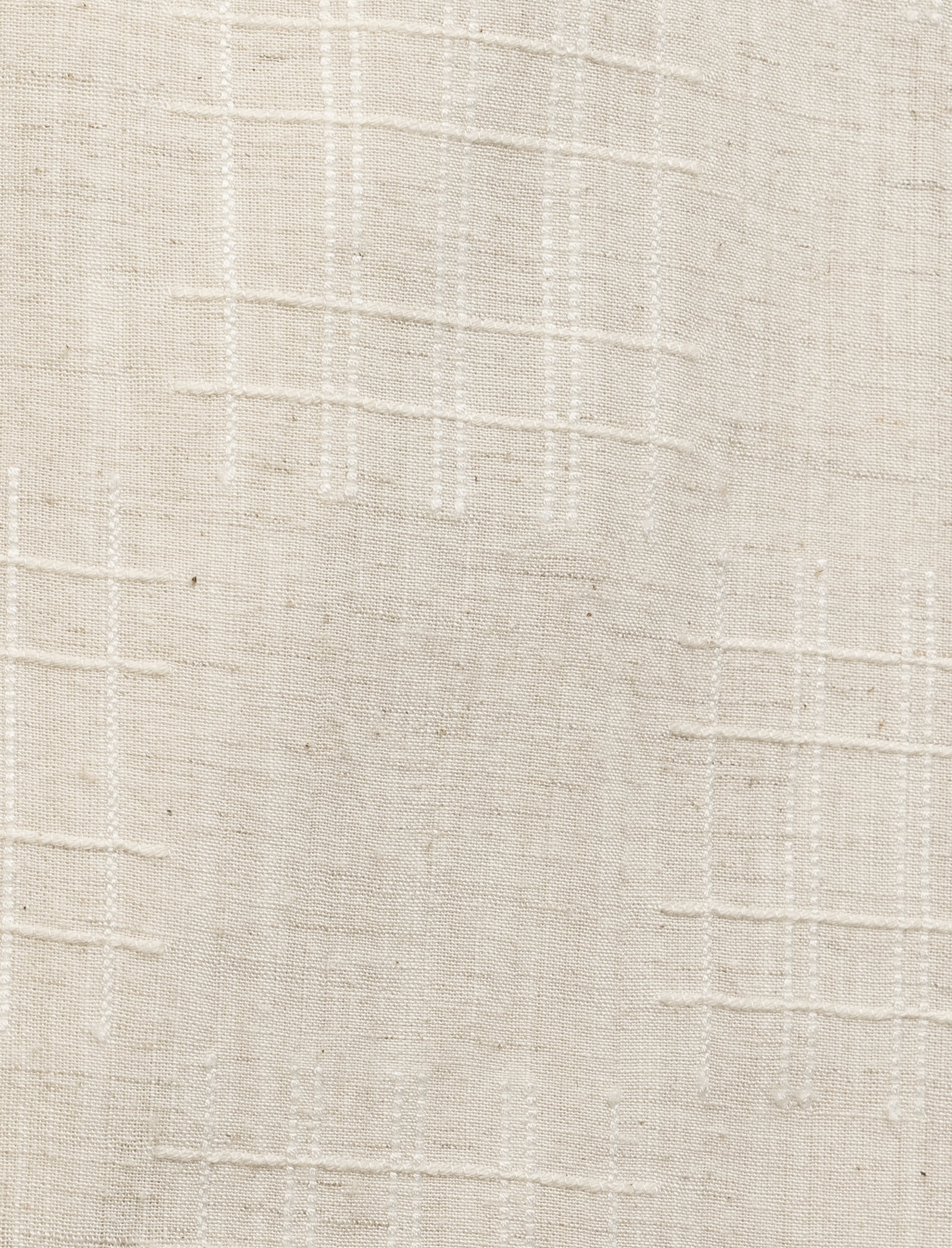   Cepli Dokulu Yüksek Bel Viskon - Keten Karışımlı Pantolon