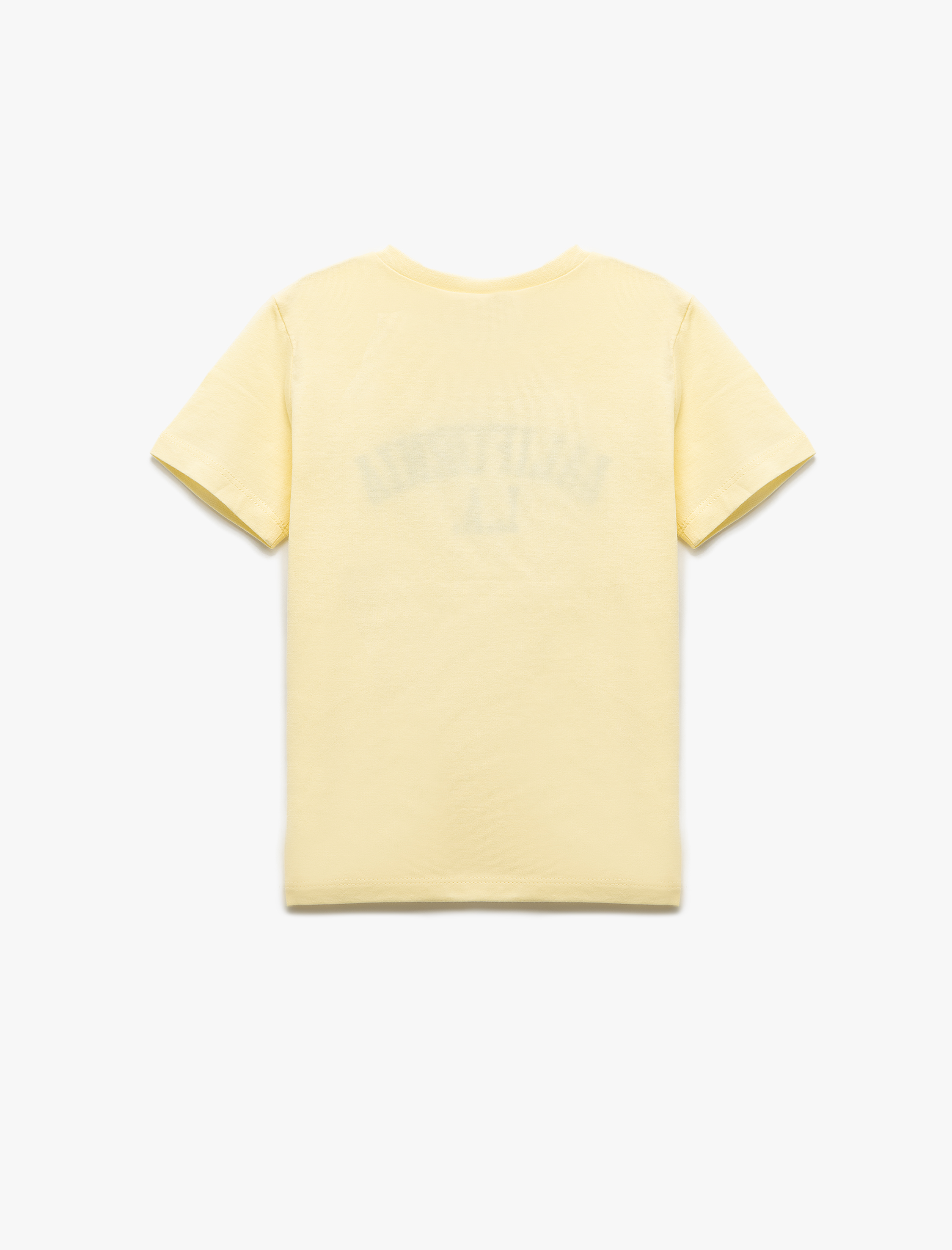  Erkek Bebek Baskılı Bisiklet Yaka Pamuklu Kısa Kollu Tişört