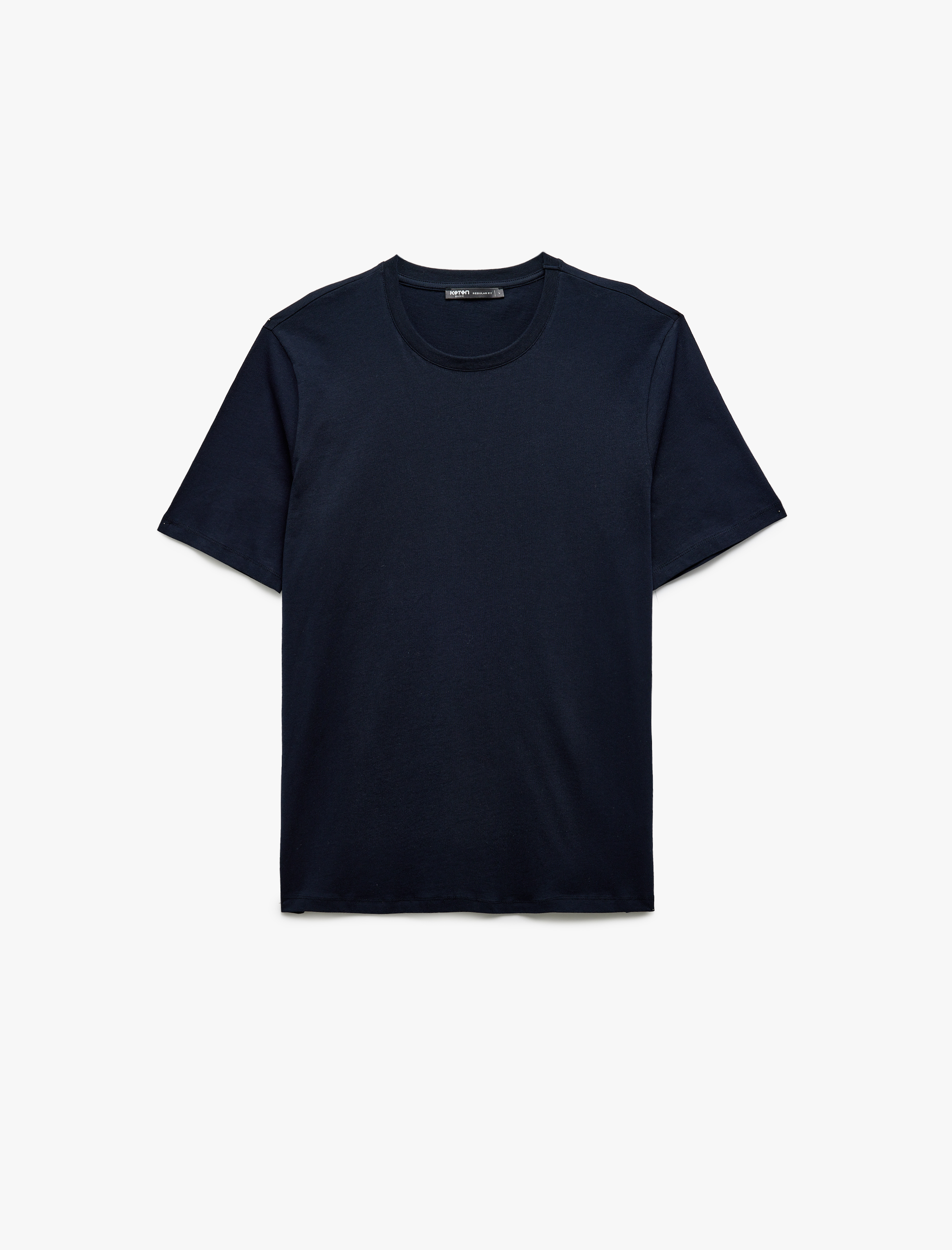 Bisiklet Yaka Pamuklu Kısa Kollu Regular Fit Basic 3'lü Erkek Tişört Seti