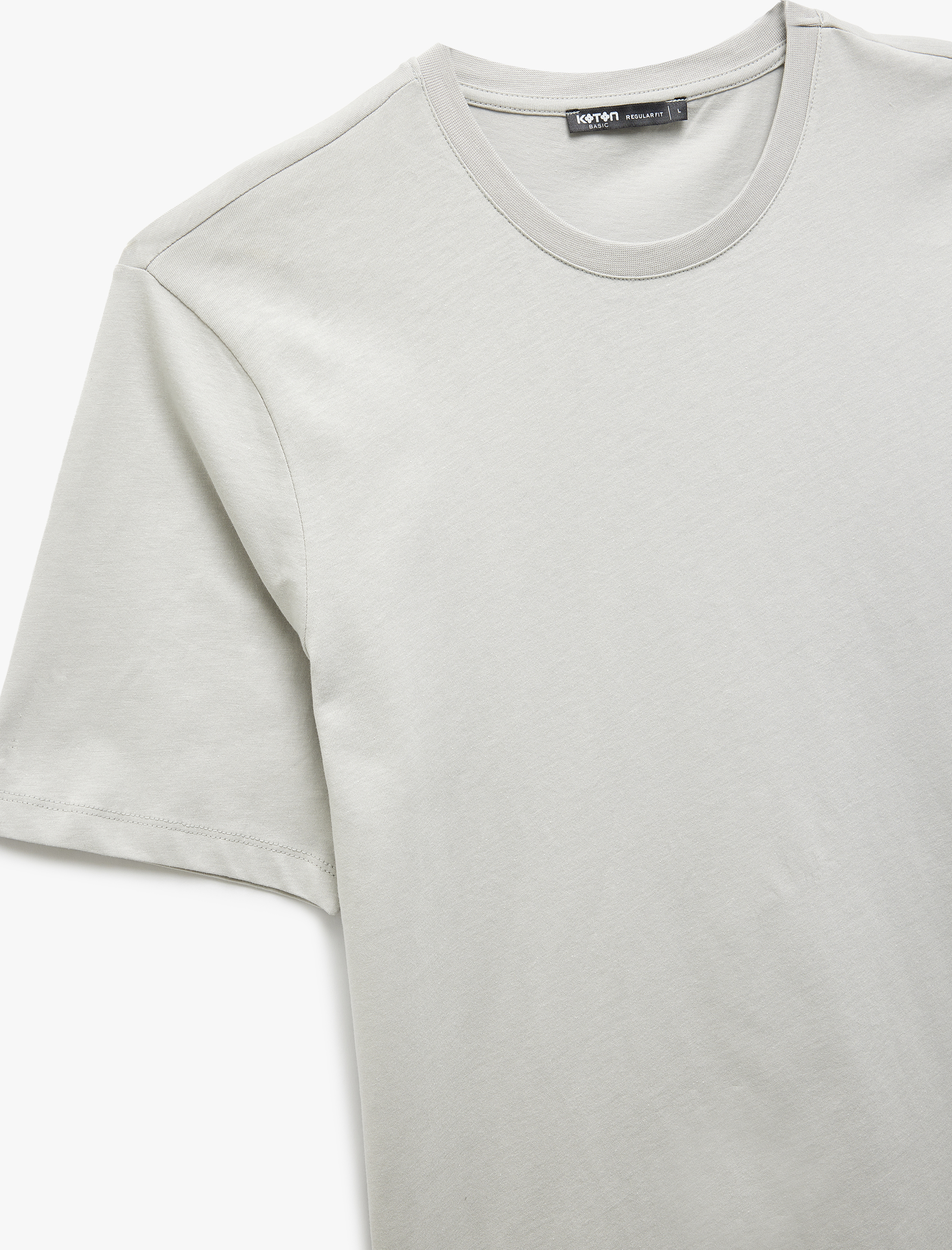 Bisiklet Yaka Pamuklu Kısa Kollu Regular Fit Basic 3'lü Erkek Tişört Seti