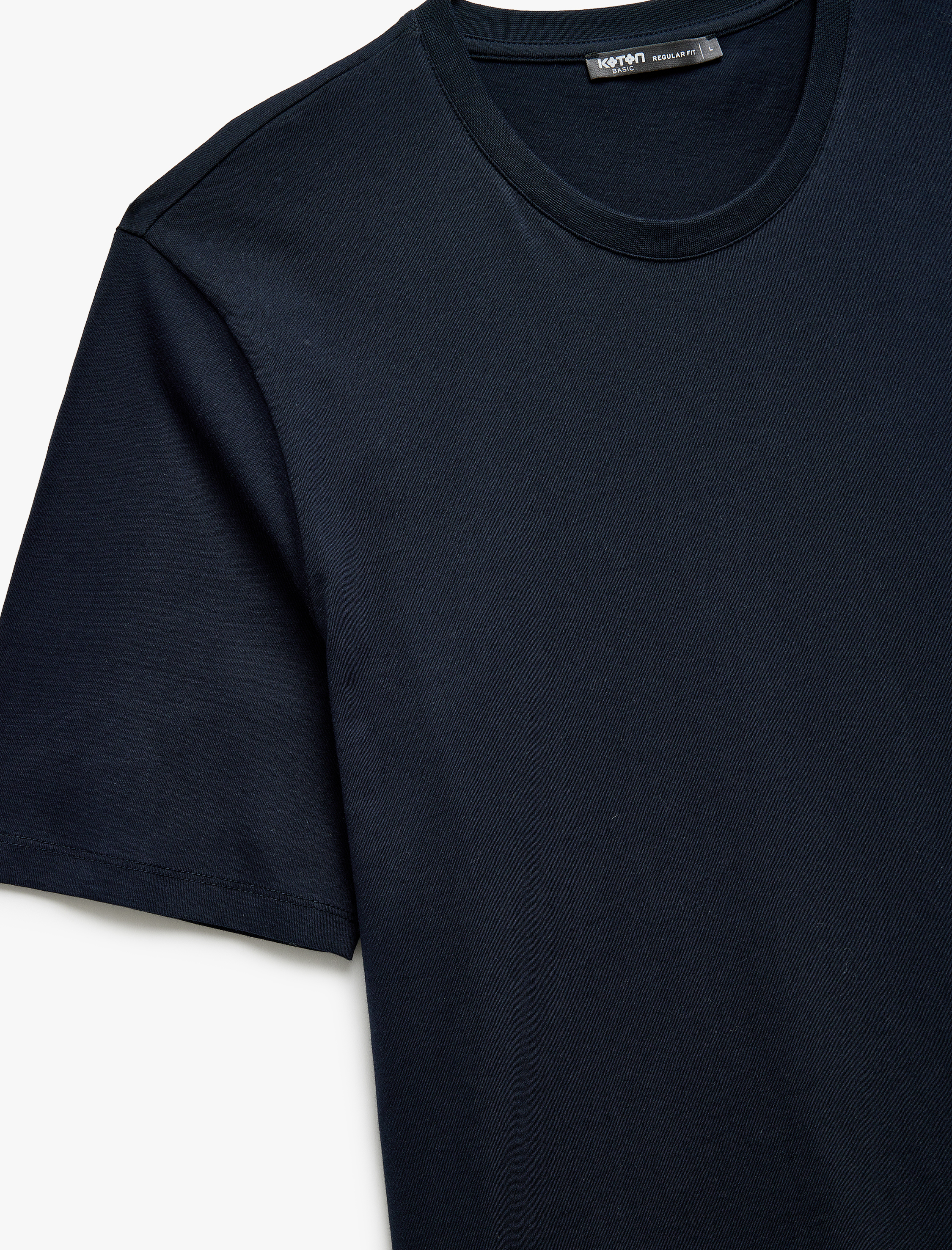 Bisiklet Yaka Pamuklu Kısa Kollu Regular Fit Basic 3'lü Erkek Tişört Seti