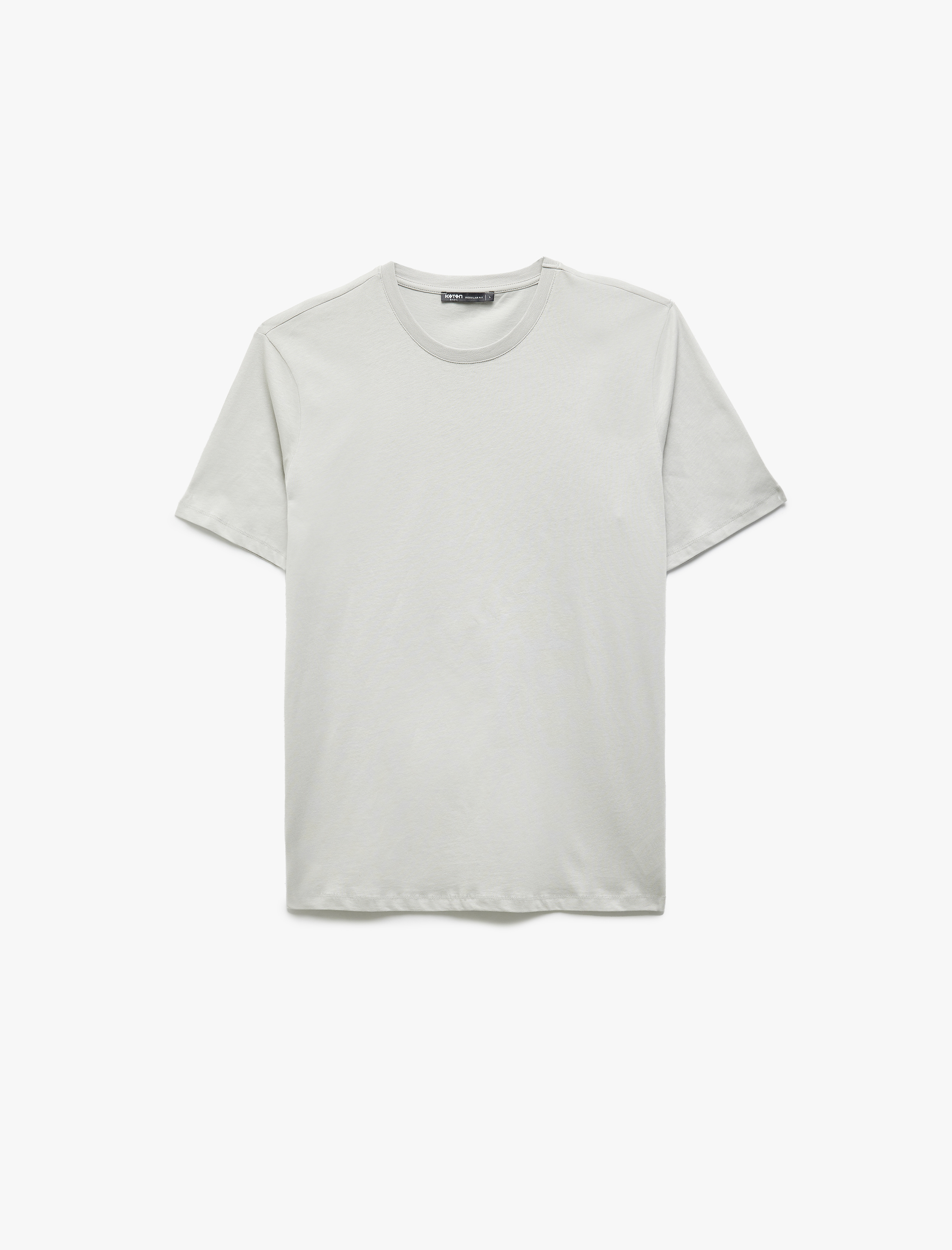 Bisiklet Yaka Pamuklu Kısa Kollu Regular Fit Basic 3'lü Erkek Tişört Seti