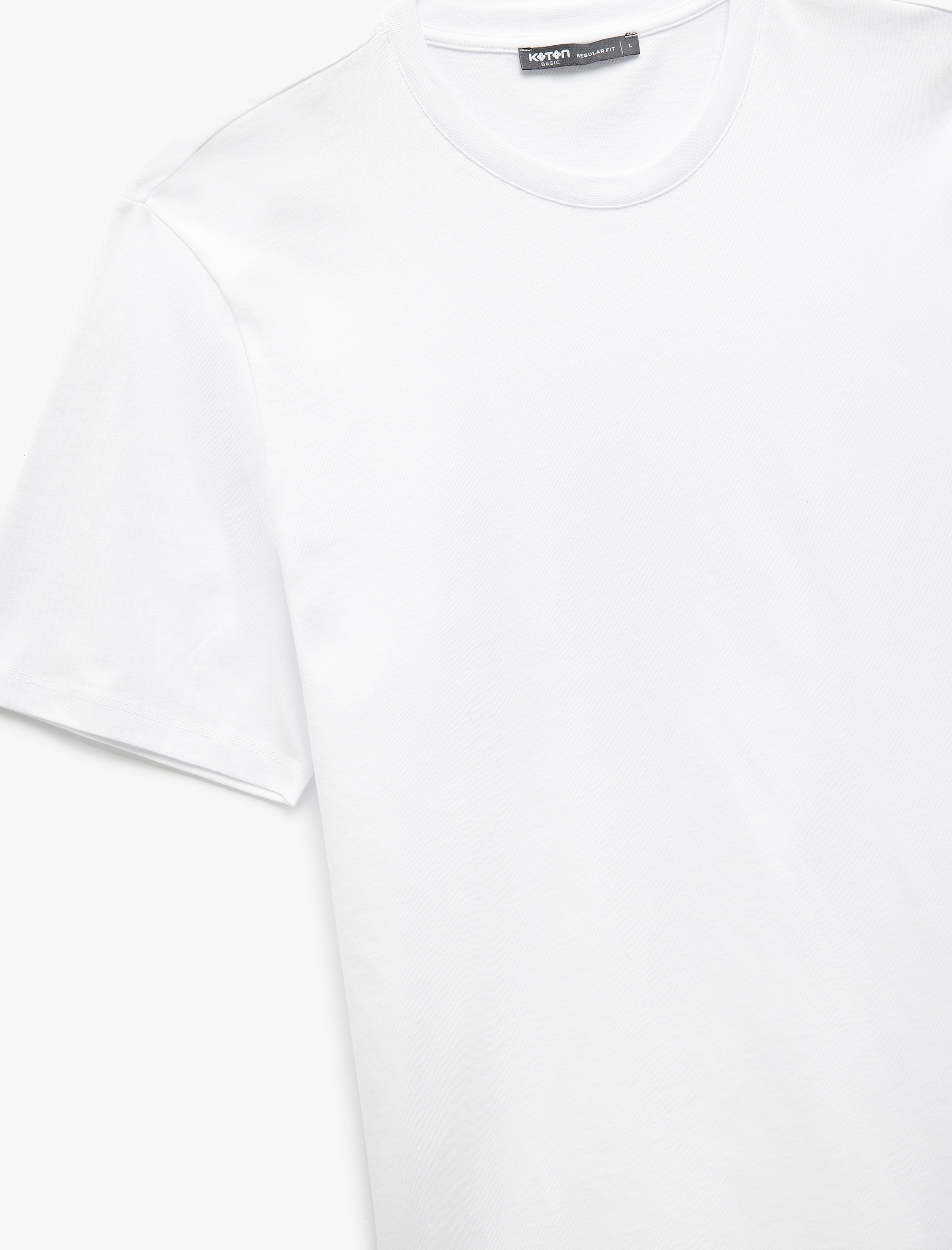 Bisiklet Yaka Pamuklu Kısa Kollu Regular Fit Basic 3'lü Erkek Tişört Seti