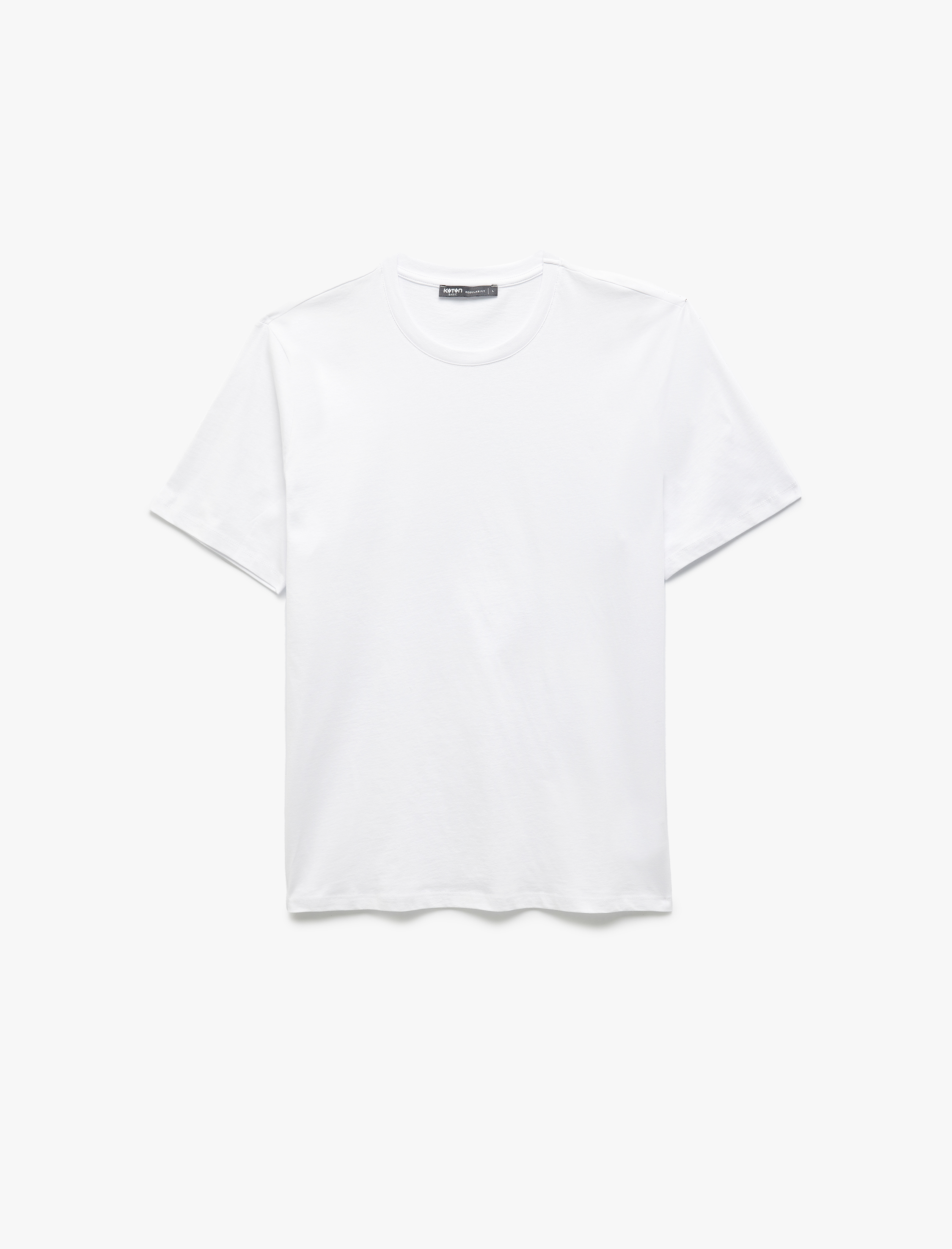 Bisiklet Yaka Pamuklu Kısa Kollu Regular Fit Basic 3'lü Erkek Tişört Seti