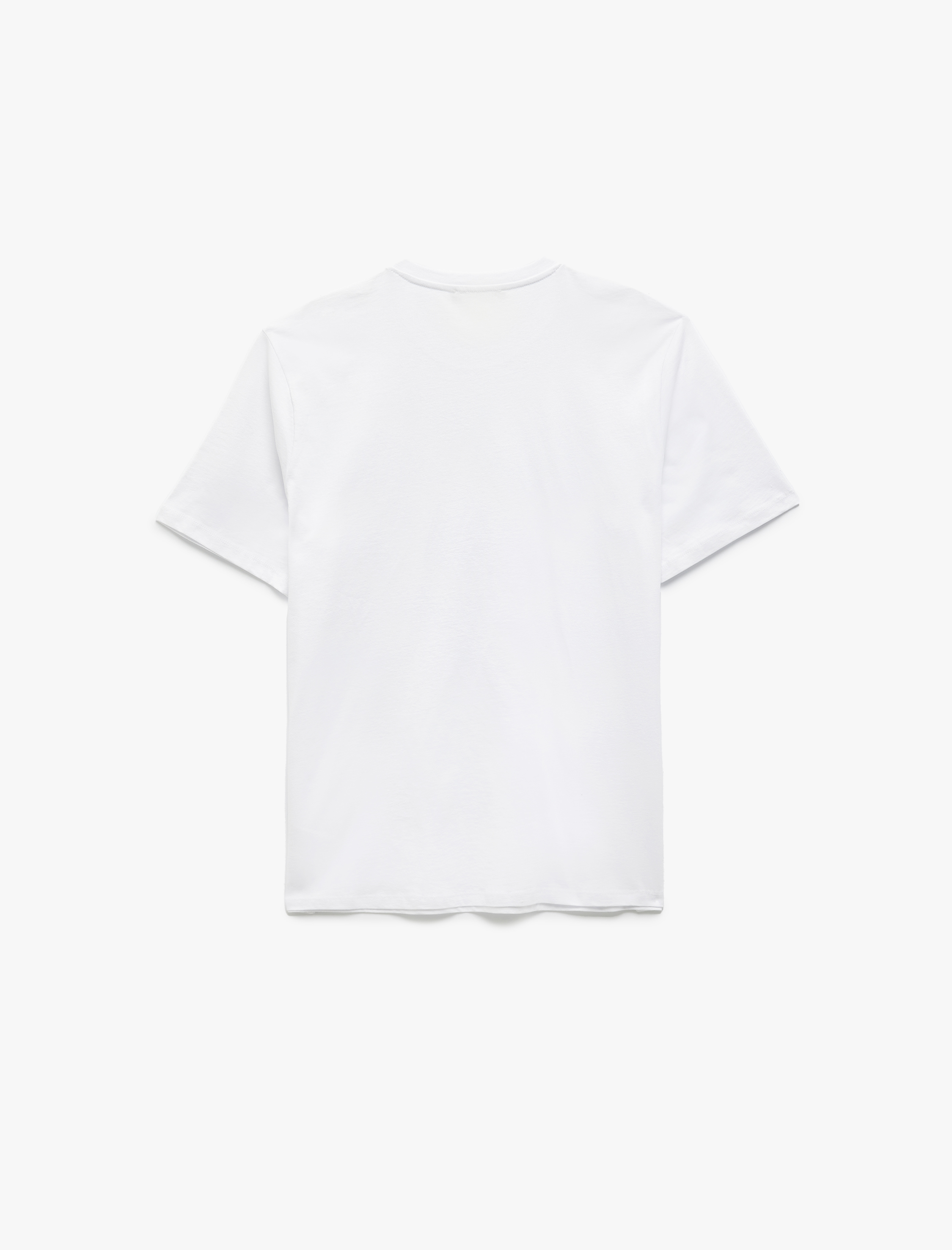 Bisiklet Yaka Pamuklu Kısa Kollu Regular Fit Basic 3'lü Erkek Tişört Seti