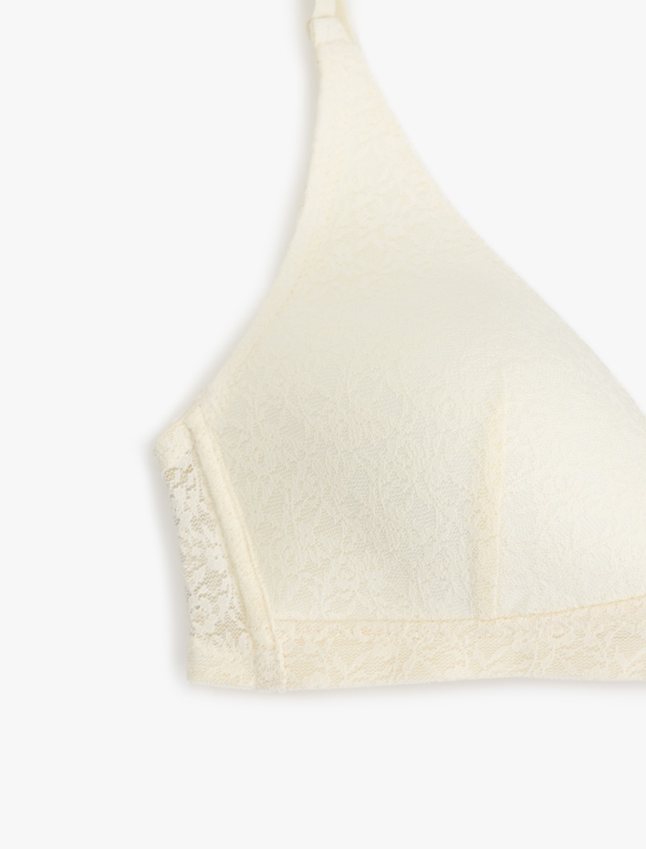  Dolgusuz Dantelli Balensiz Sütyen