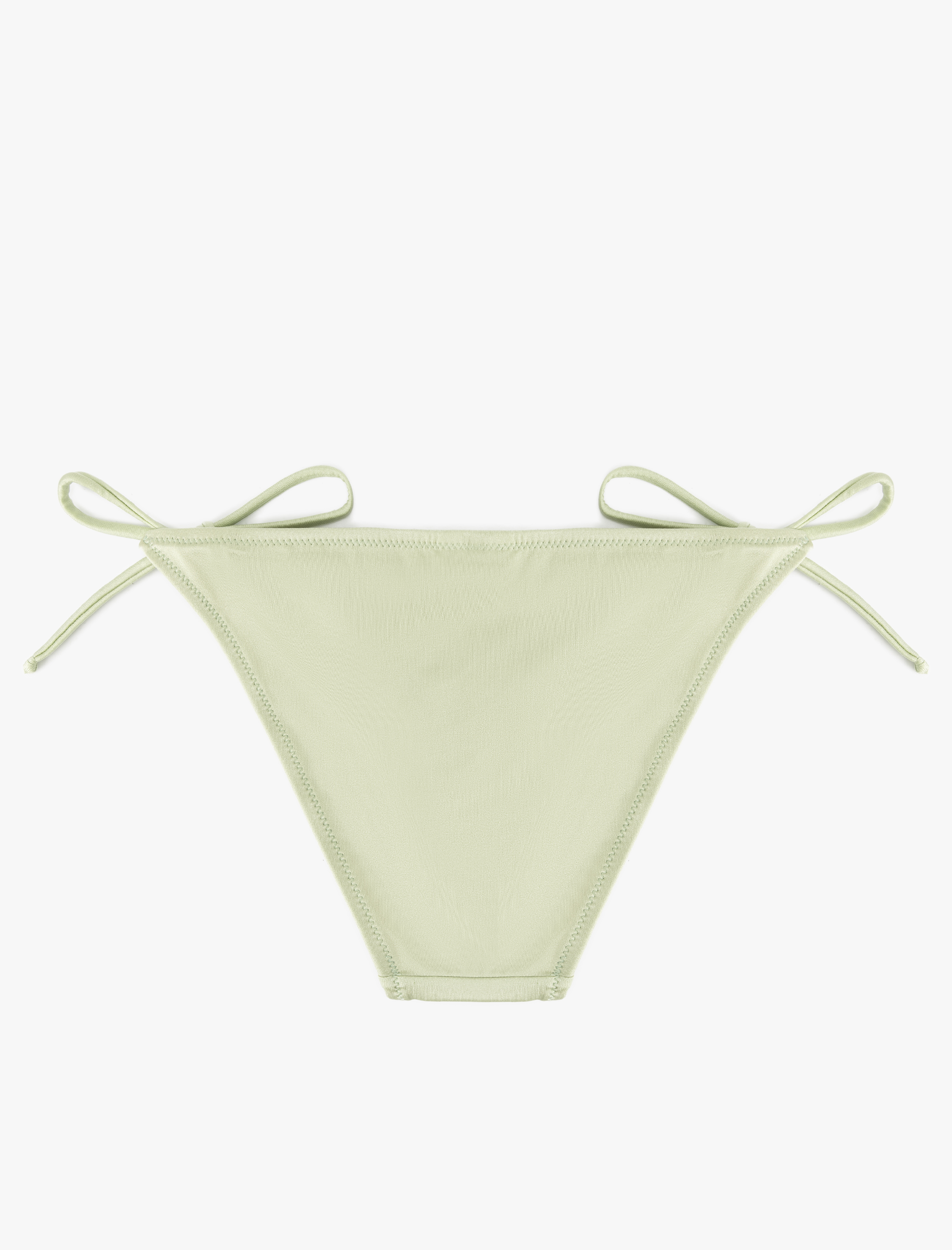   Parlak Yanları İpli Bikini Altı