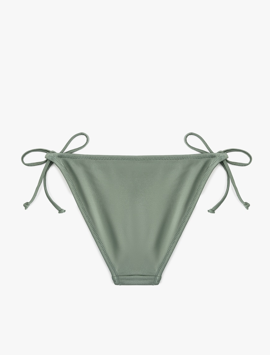   Astarlı Parlak Yanları İpli Bikini Altı