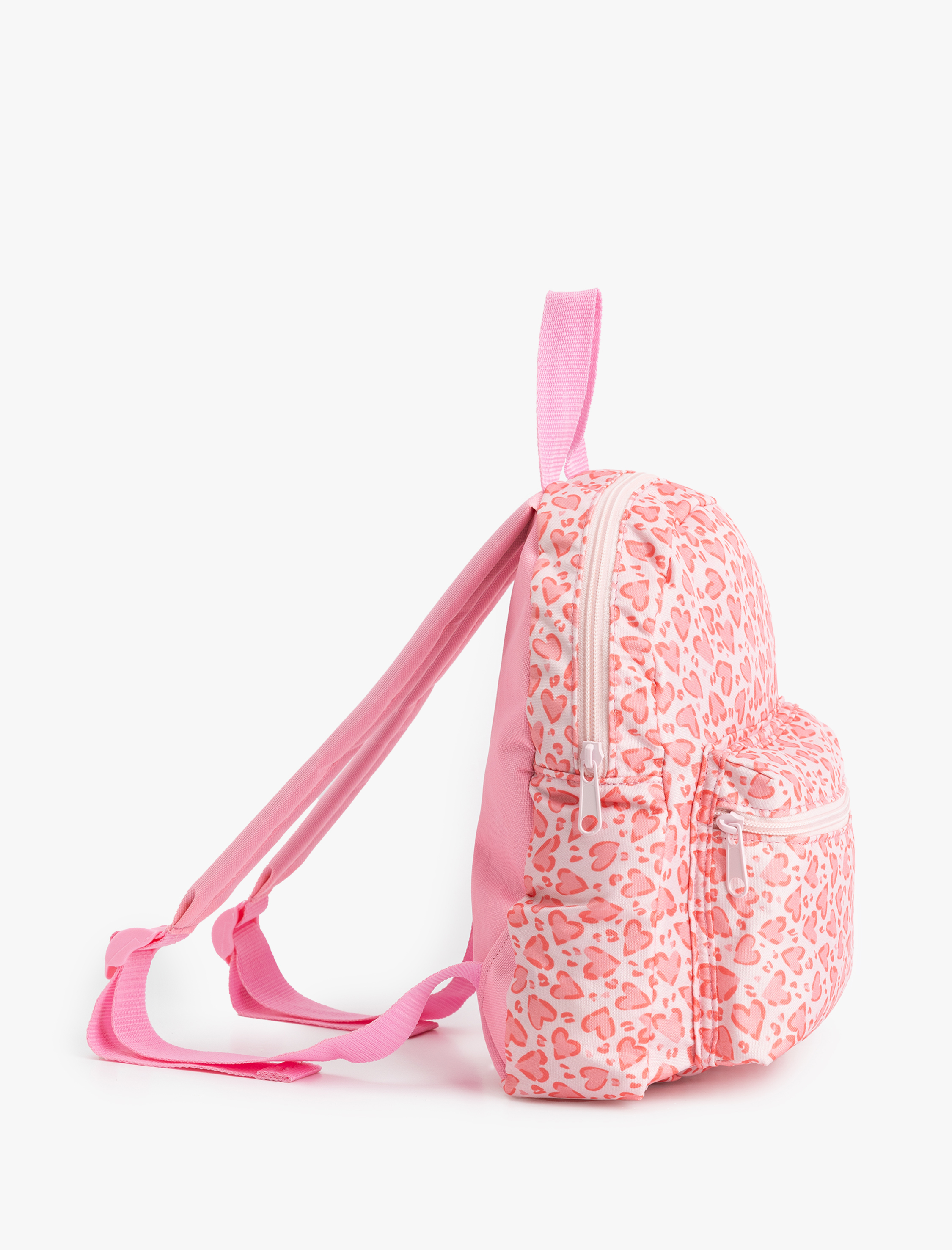  Kız Çocuk Kalp Detaylı Sırt Çantası