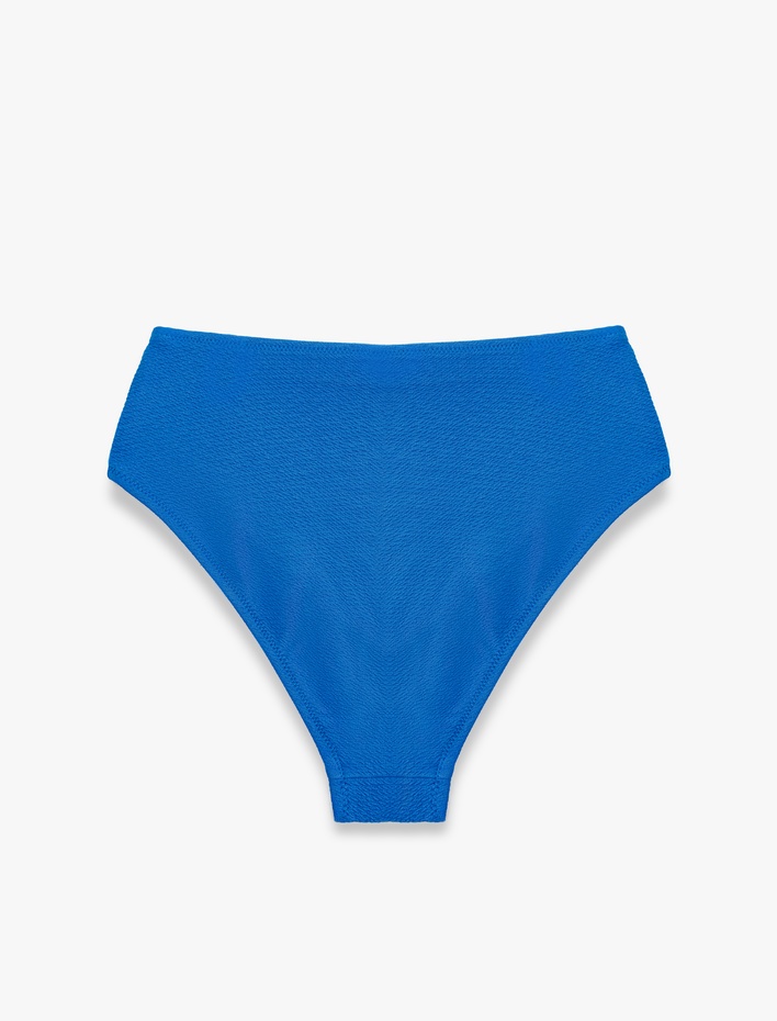  Yüksek Bel Dokulu Bikini Altı
