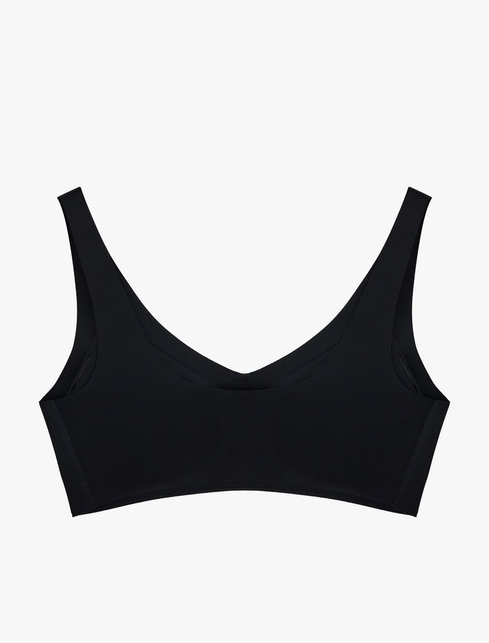  Vücudu Saran Kumaş Hafif Destekli Dolgusuz Dikişsiz Lazer Kesim Sütyen