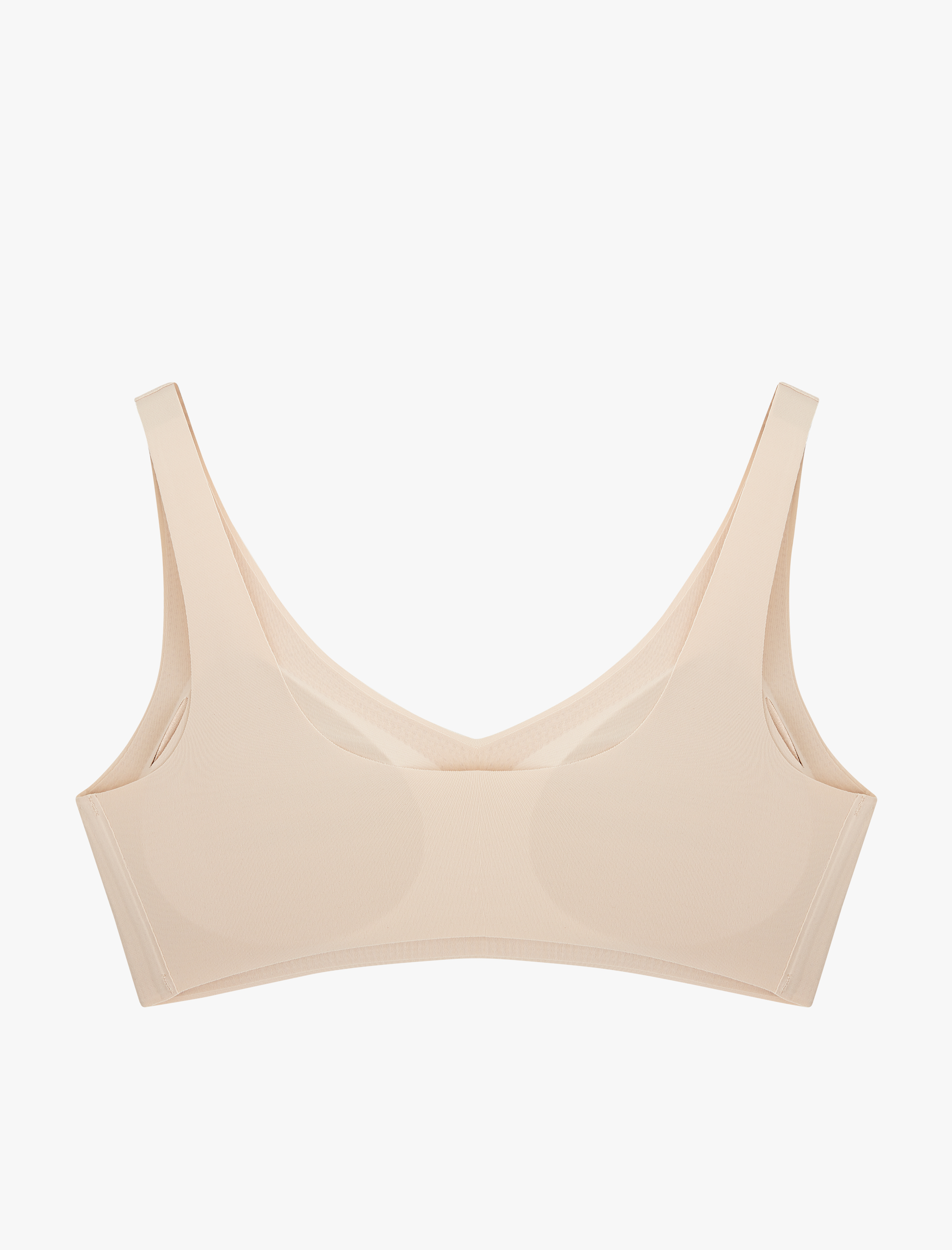   Vücudu Saran Kumaş Hafif Destekli Dolgusuz Dikişsiz Lazer Kesim Sütyen