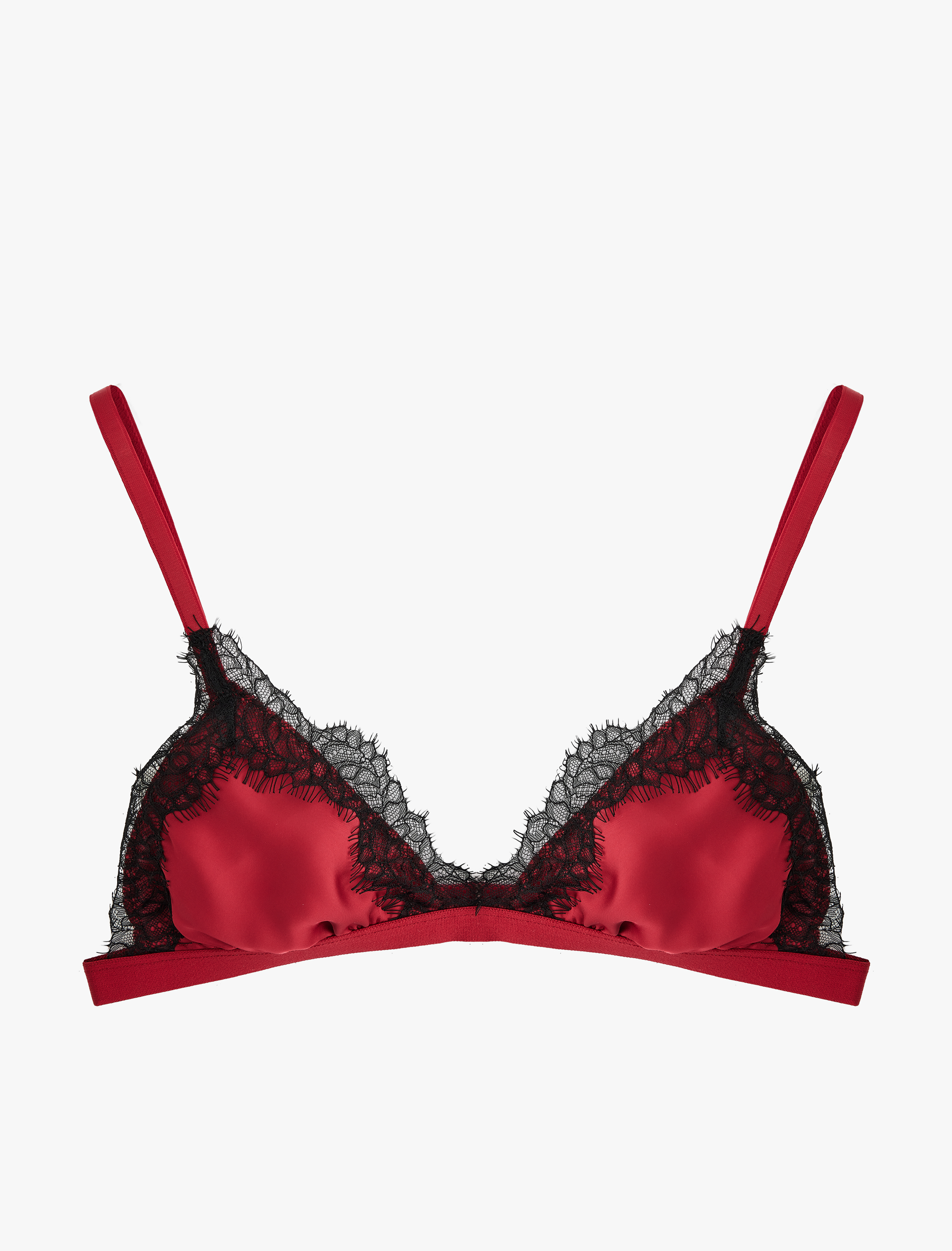   Balensiz Dantelli Saten Sütyen