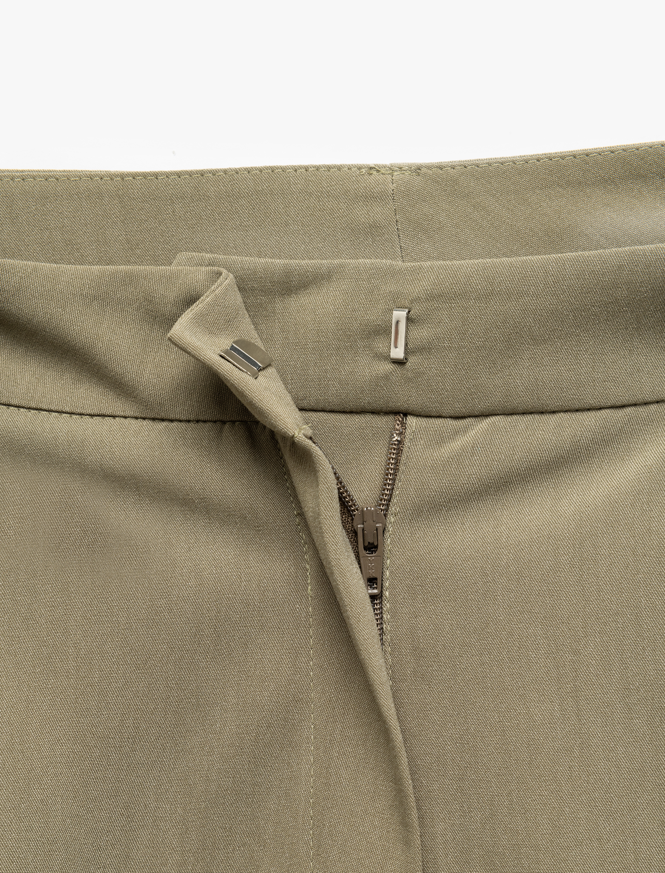   Kemer Detaylı Cepli Yüksek Bel Palazzo Pantolon