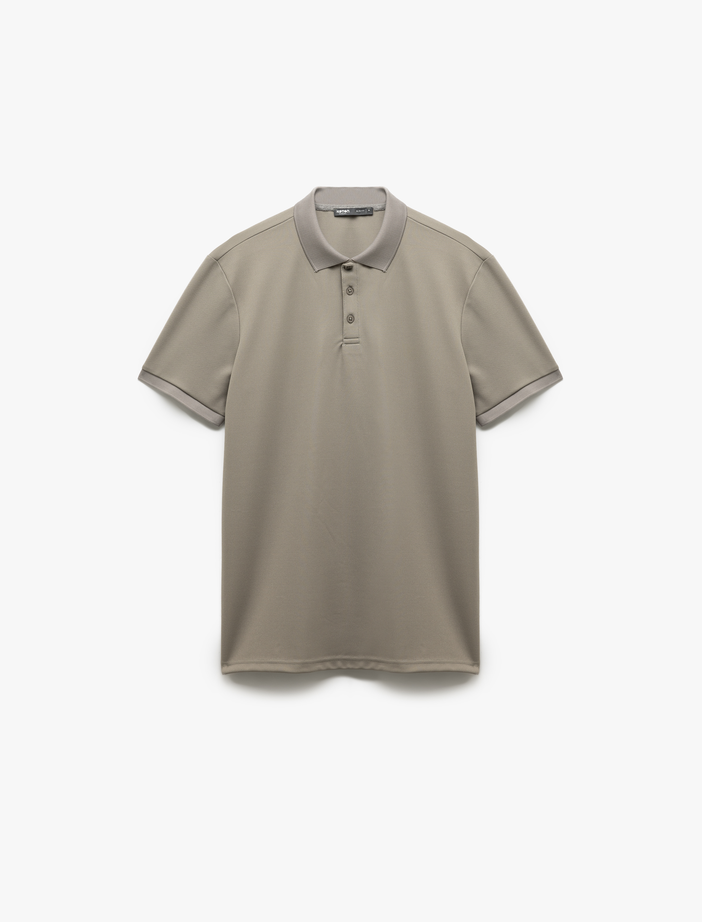   Pike Kumaş Kısa Kollu Slim Fit Polo Yaka Tişört