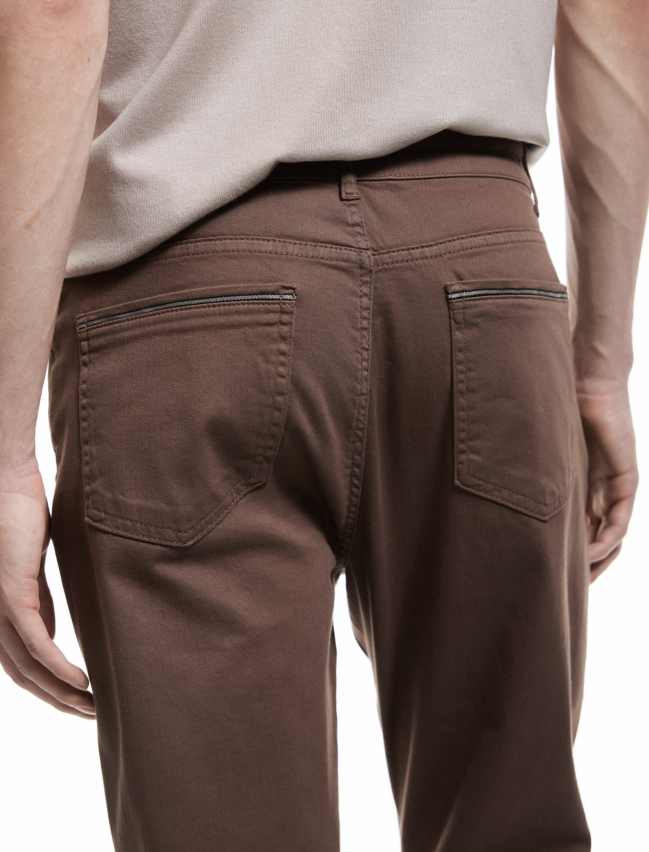   Pamuklu Straight Fit Gabardin Pantolon