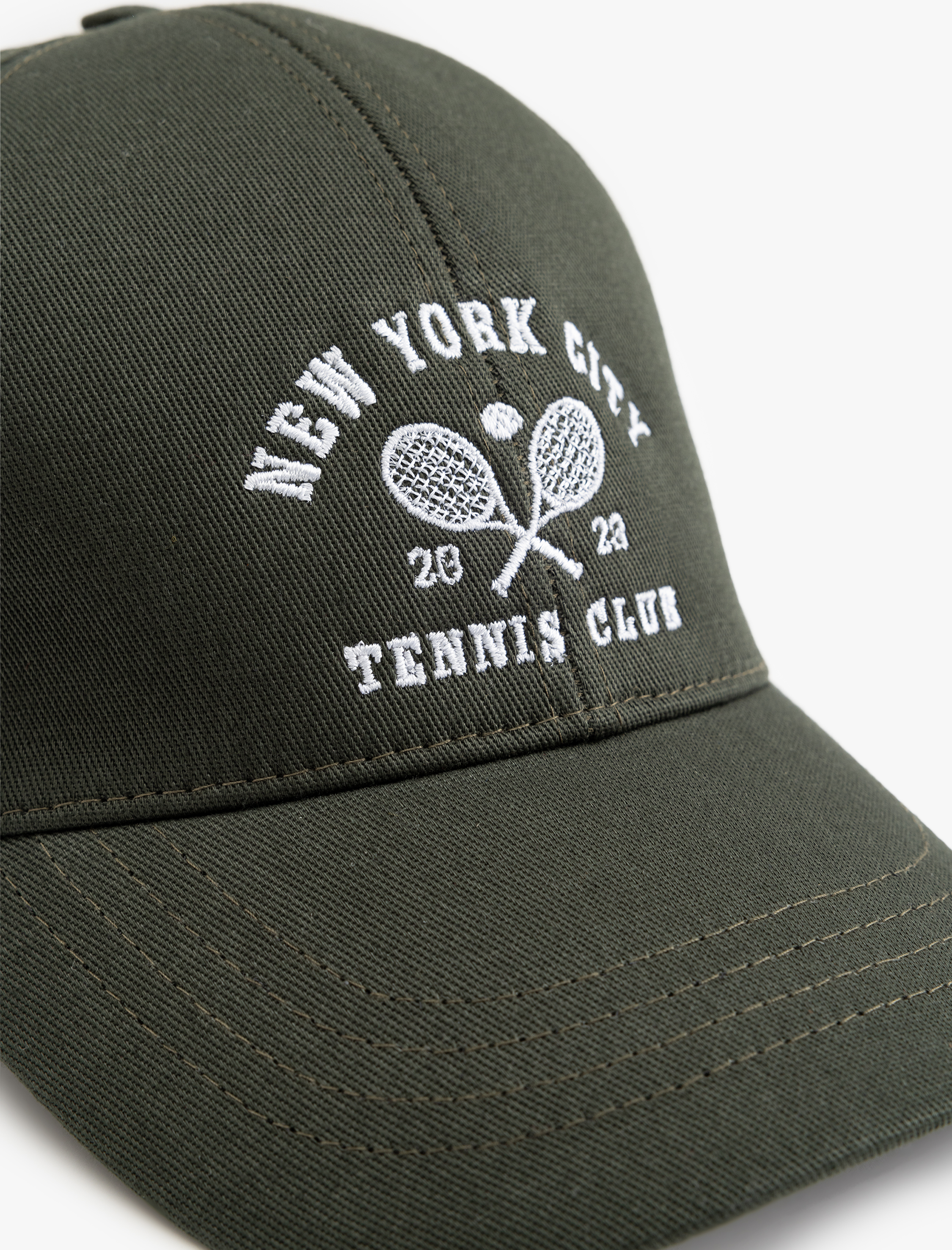  Erkek İşlemeli Pamuklu Kep Şapka