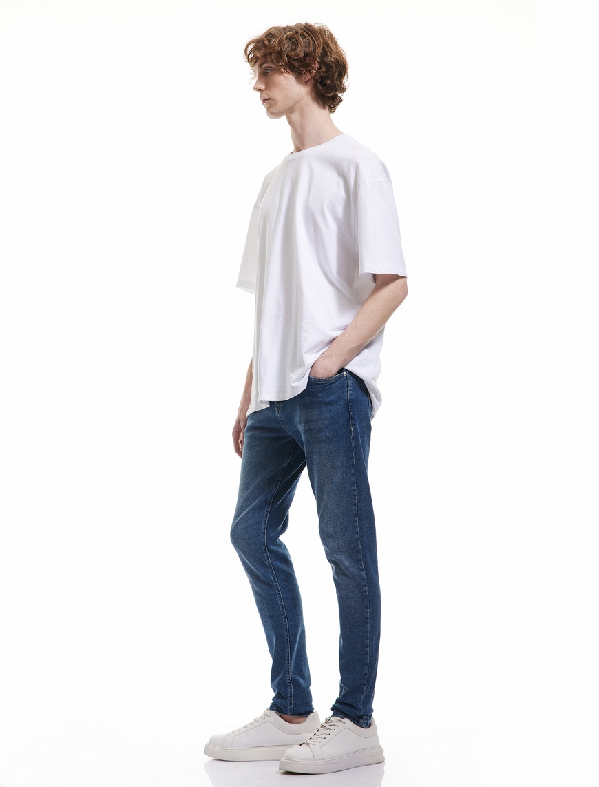   Normal Bel Skinny Fit Jean Pantolon - Michael Jean